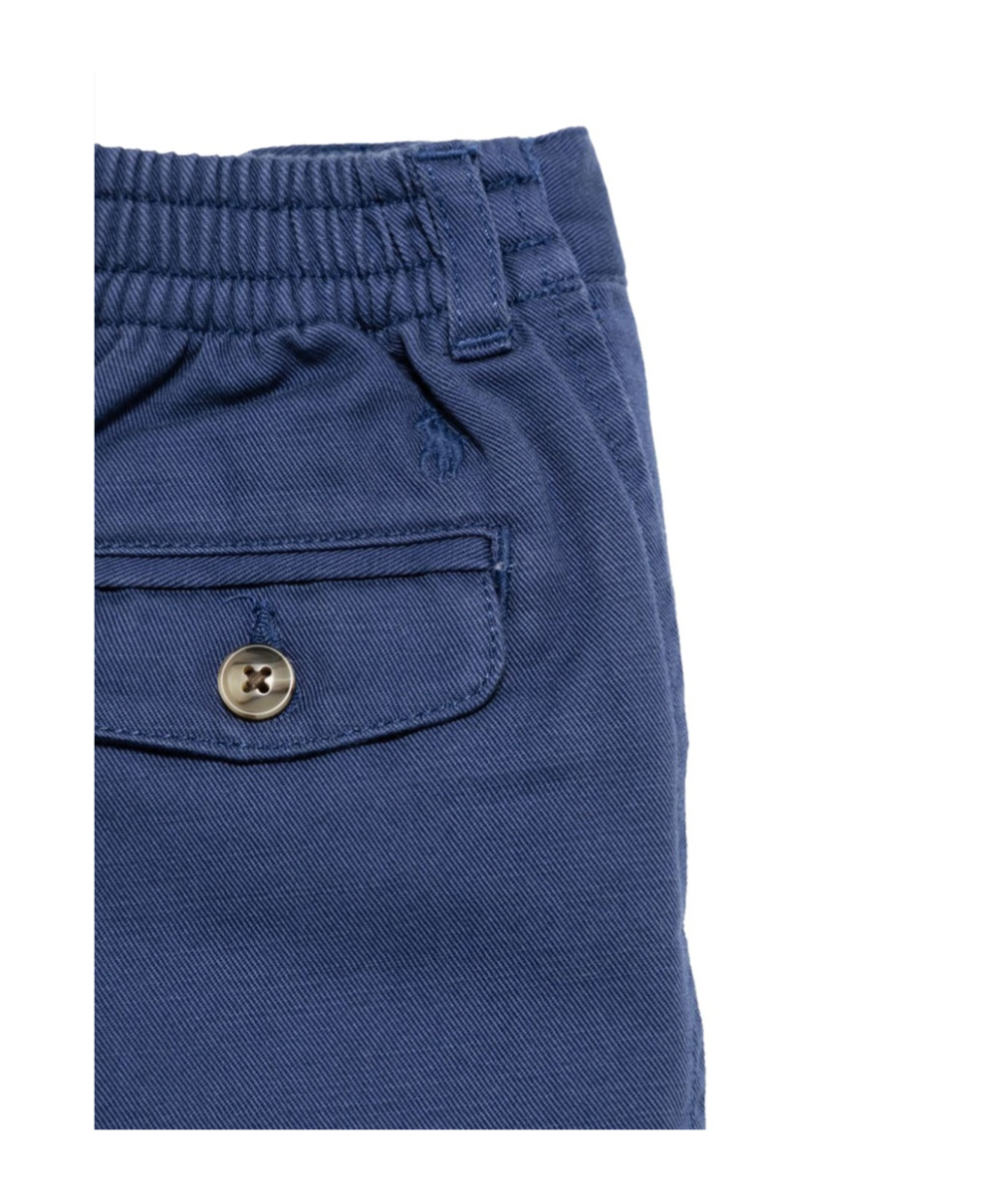 Polo Ralph Lauren Cotton Trouser Set In Blue