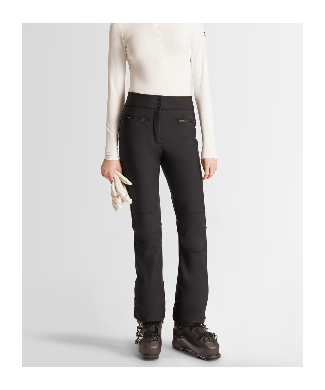 Fusalp Zippered Pocket Ski Pants In Black