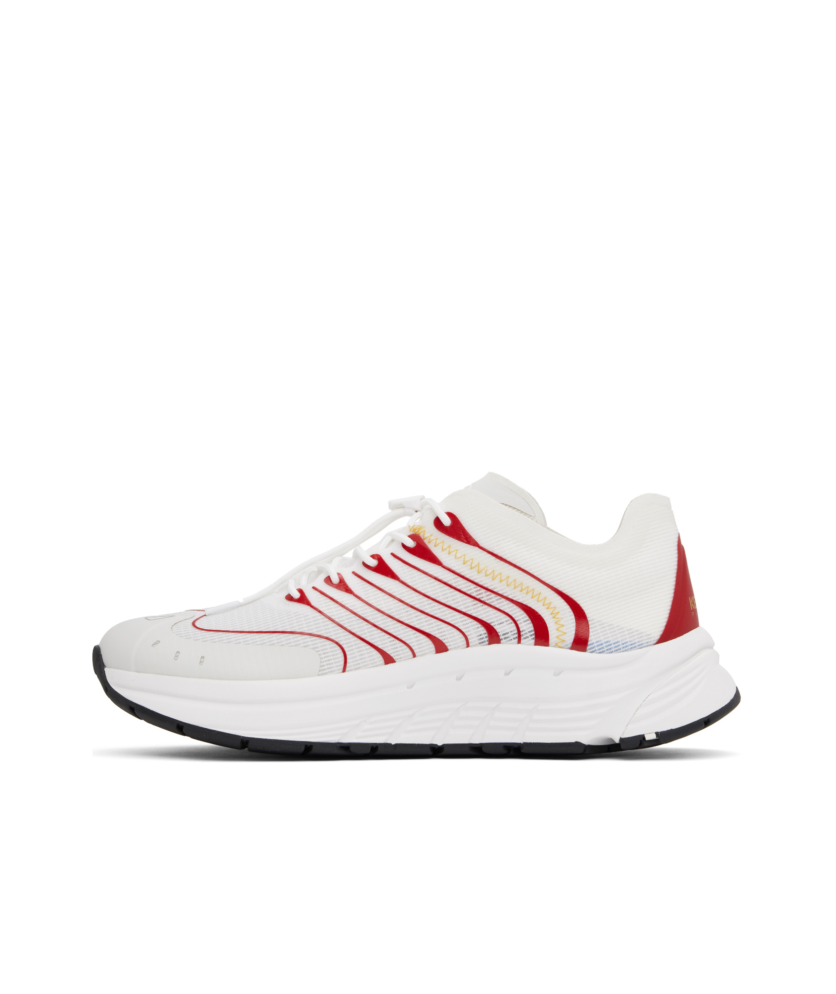 Kenzo Low Top Sneakers Mesh Upper In White