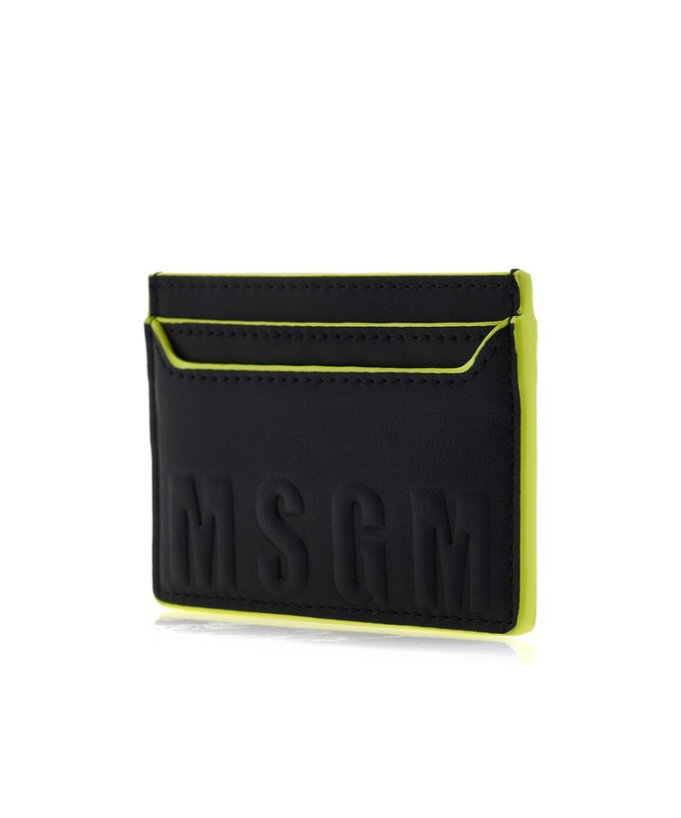 Msgm Rectangular Clip In Black