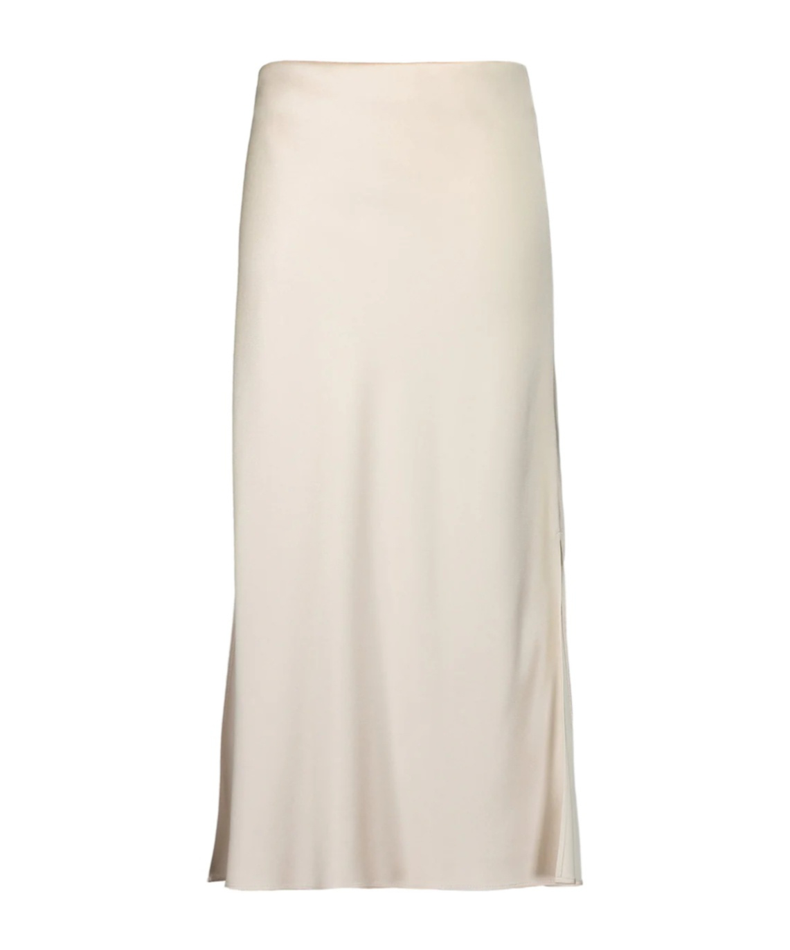 Shop Brunello Cucinelli A-line Midi Skirt In White