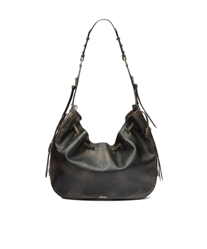 Isabel Marant Bolton Hobo Shoulder Bag In Brown