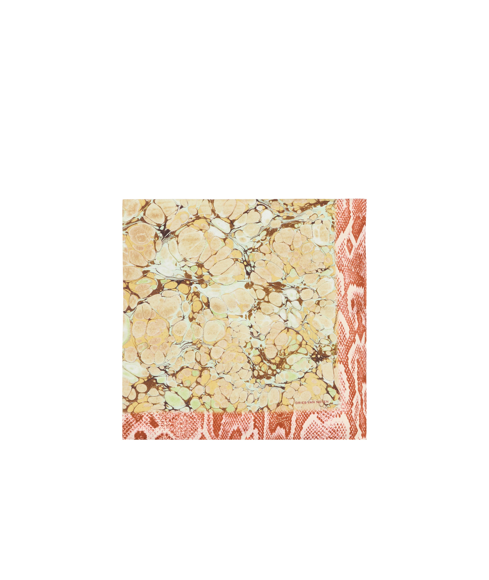 Dries Van Noten Pattern Scarf
