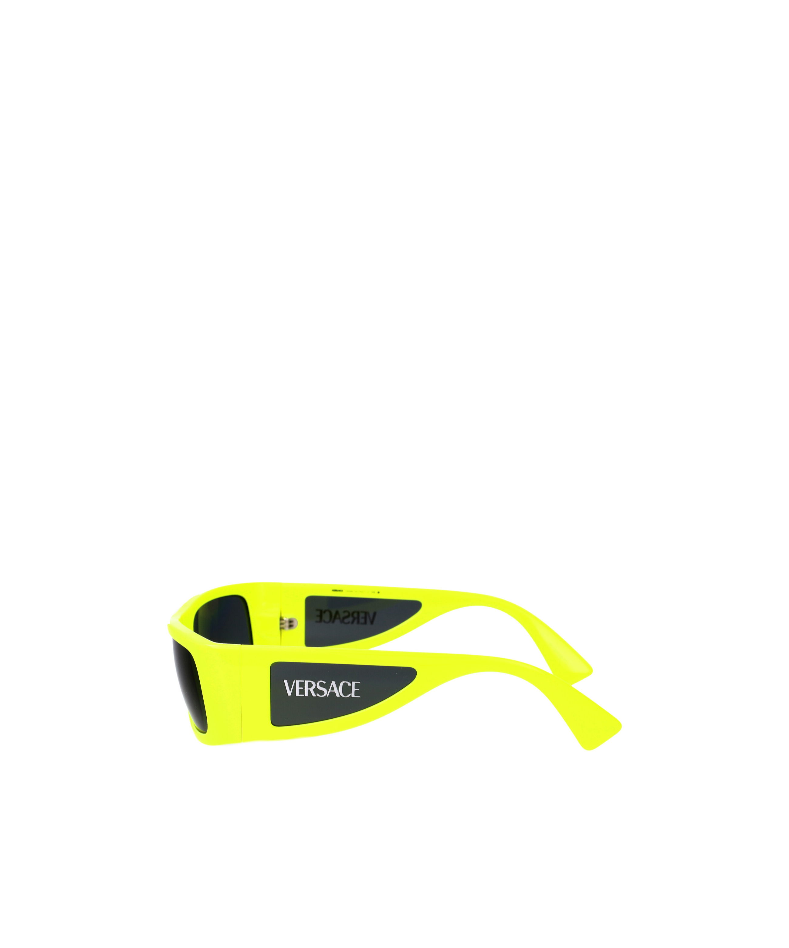 Versace Rectangle-frame Sunglasses In Black
