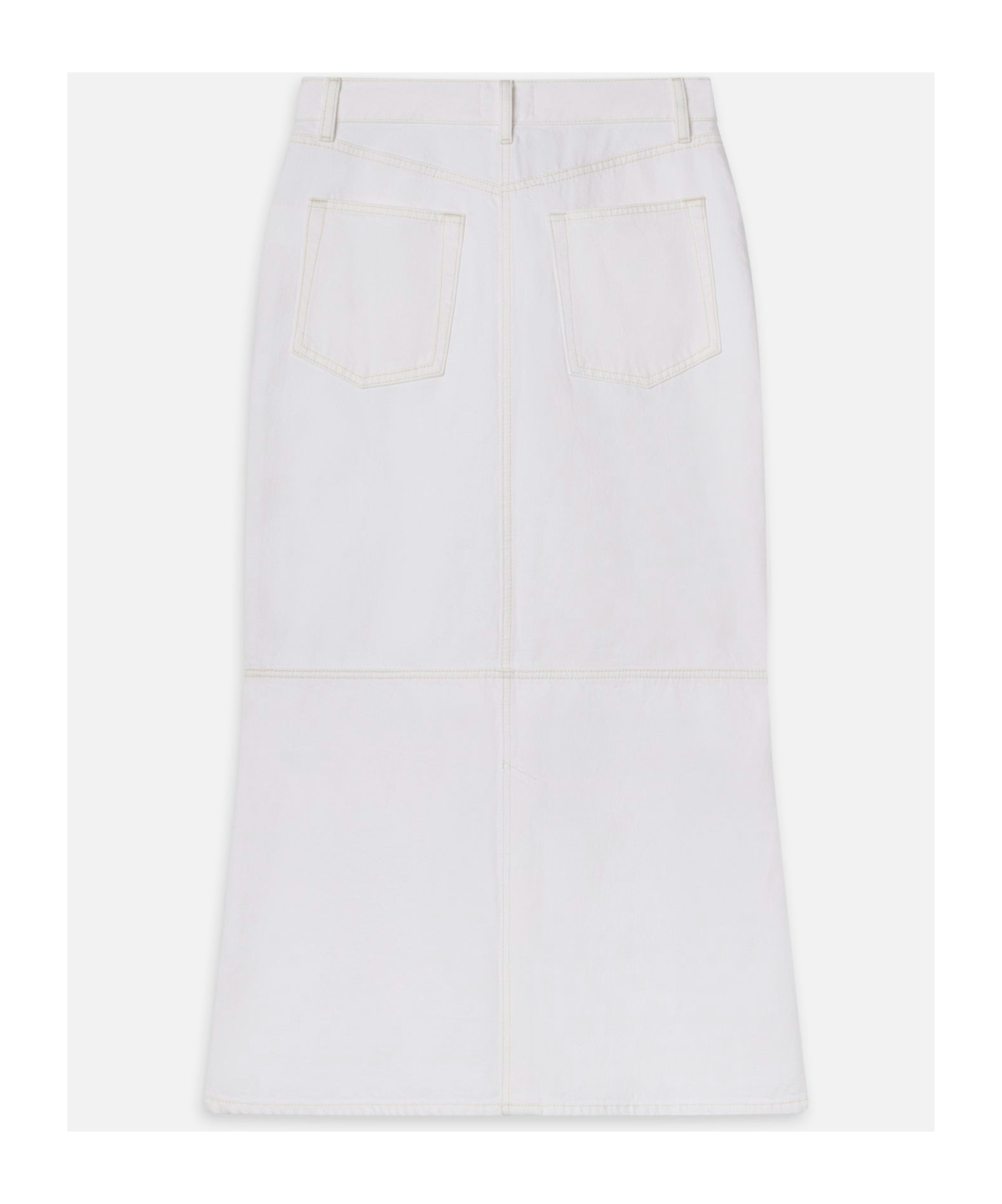 FRAME DENIM SKIRT WITH BELT LOOPS