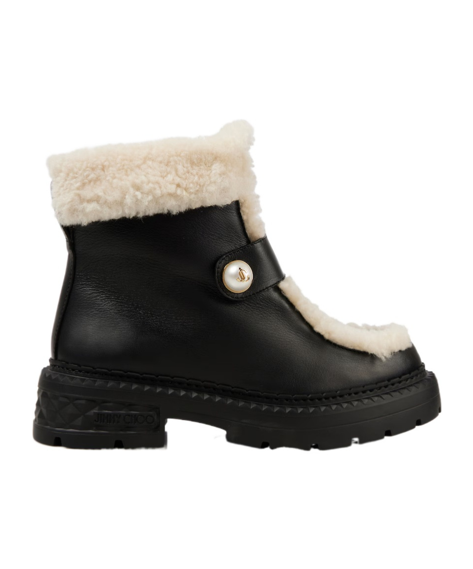 JIMMY CHOO JIMMY CHOO SHEA FLAT ANKLE BOOTS