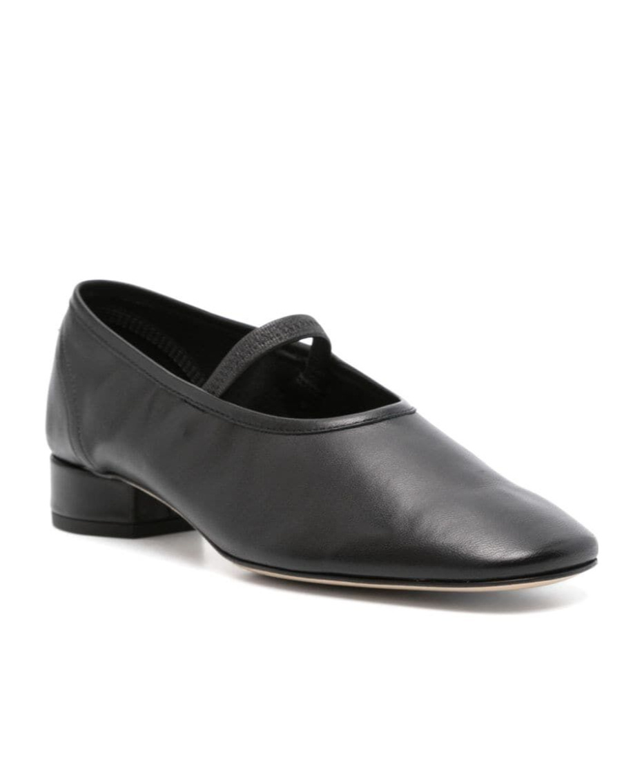 Aeyde Pippa Nappa Leather Black In Black