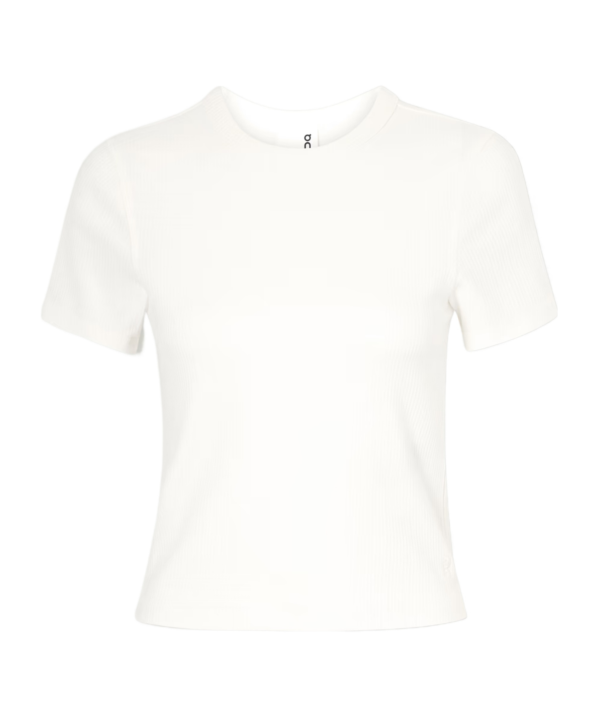 On Rib Lyocell And Cott-blend T-shirt In White