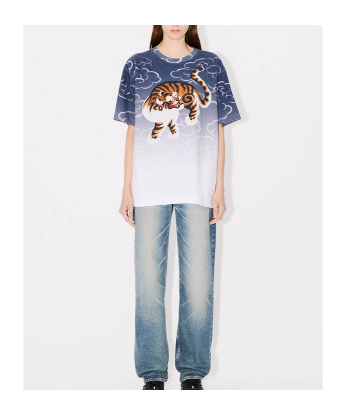 Kenzo Short-sleeved T-shirt In White