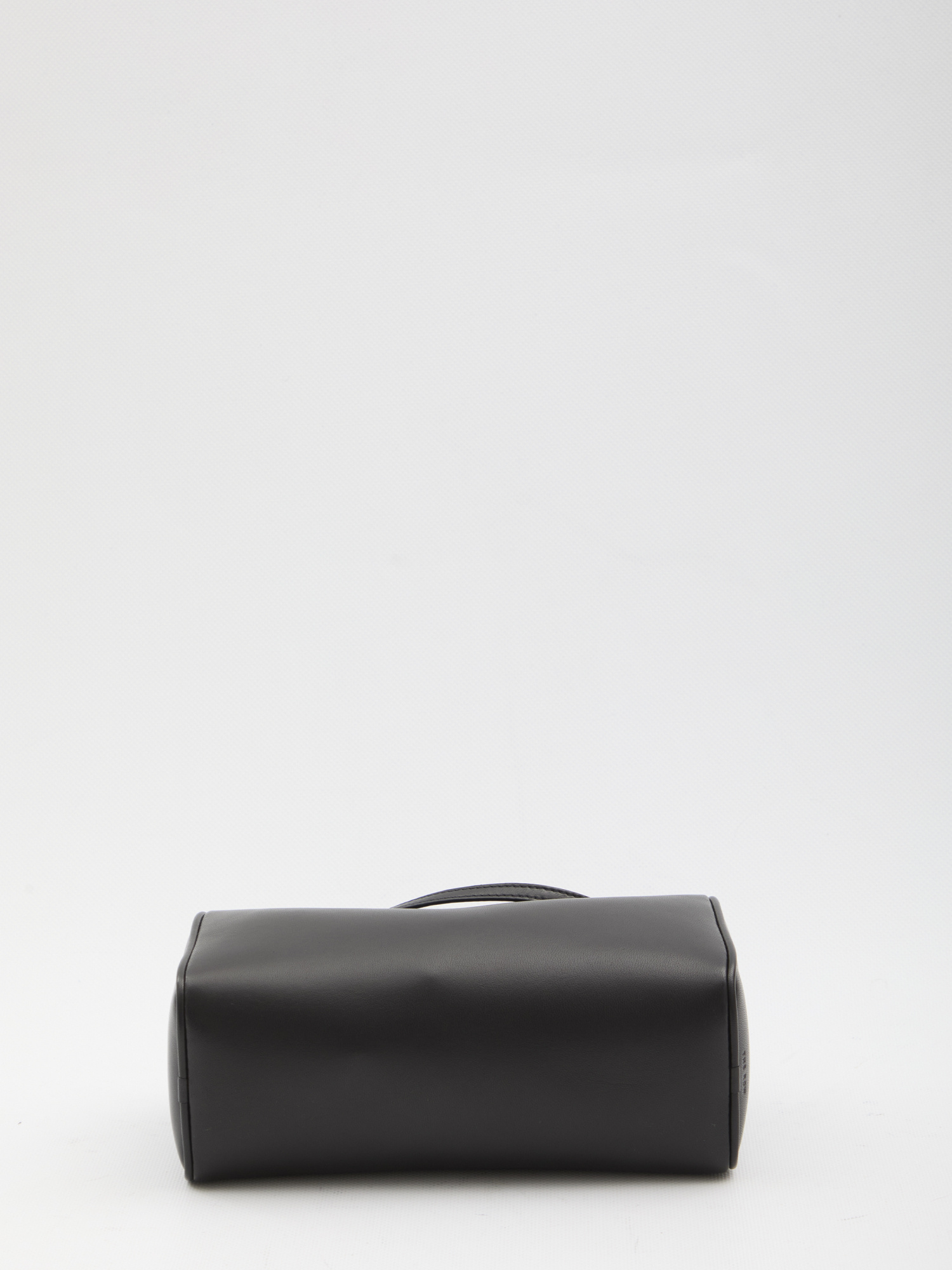 The Row Nineties Crossbody Bag Smooth Nappa Leather In Black