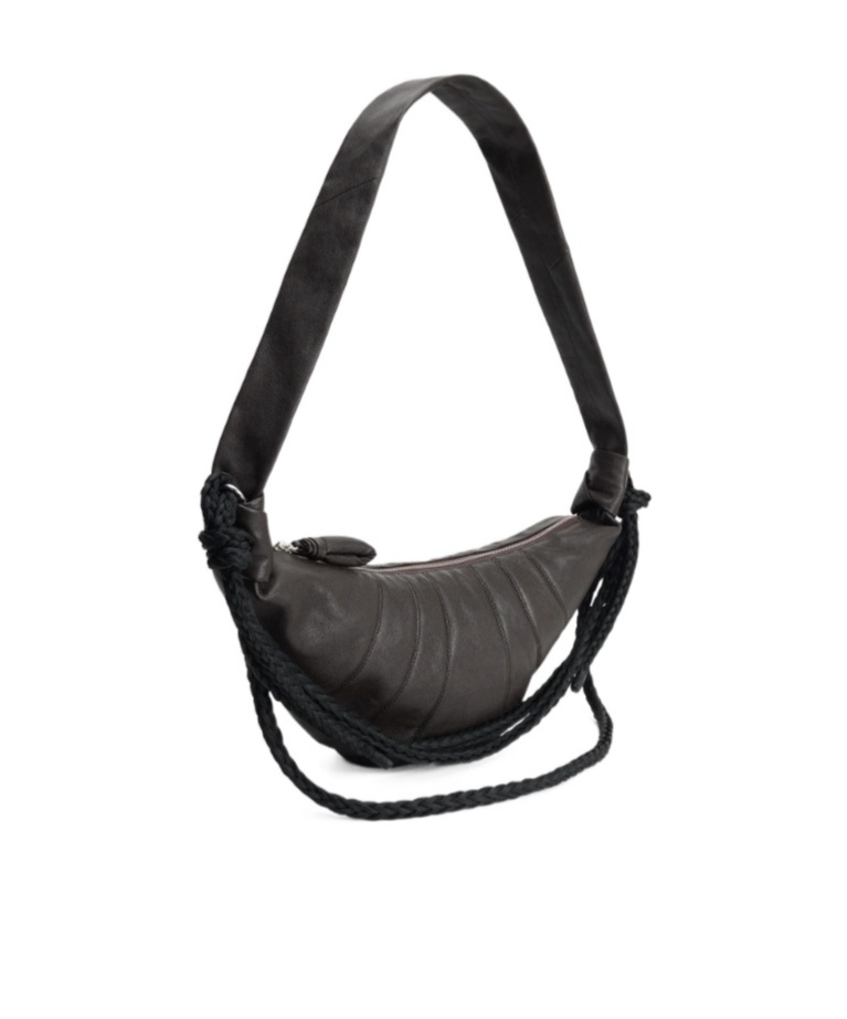 Lemaire Medium Croissant Shoulder Bag In Brown
