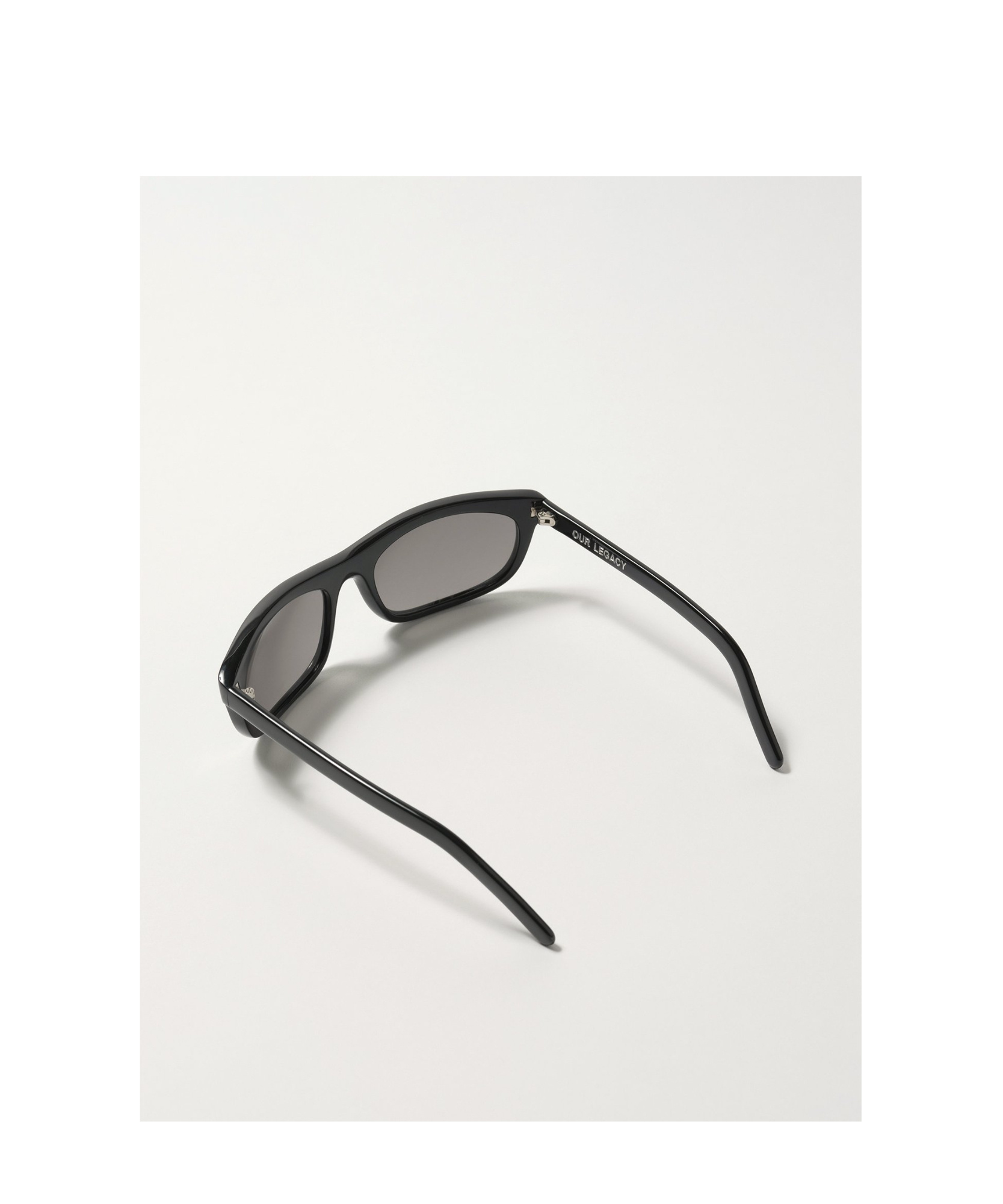Our Legacy Tinted-lenses Square-frame Sunglasses In Black