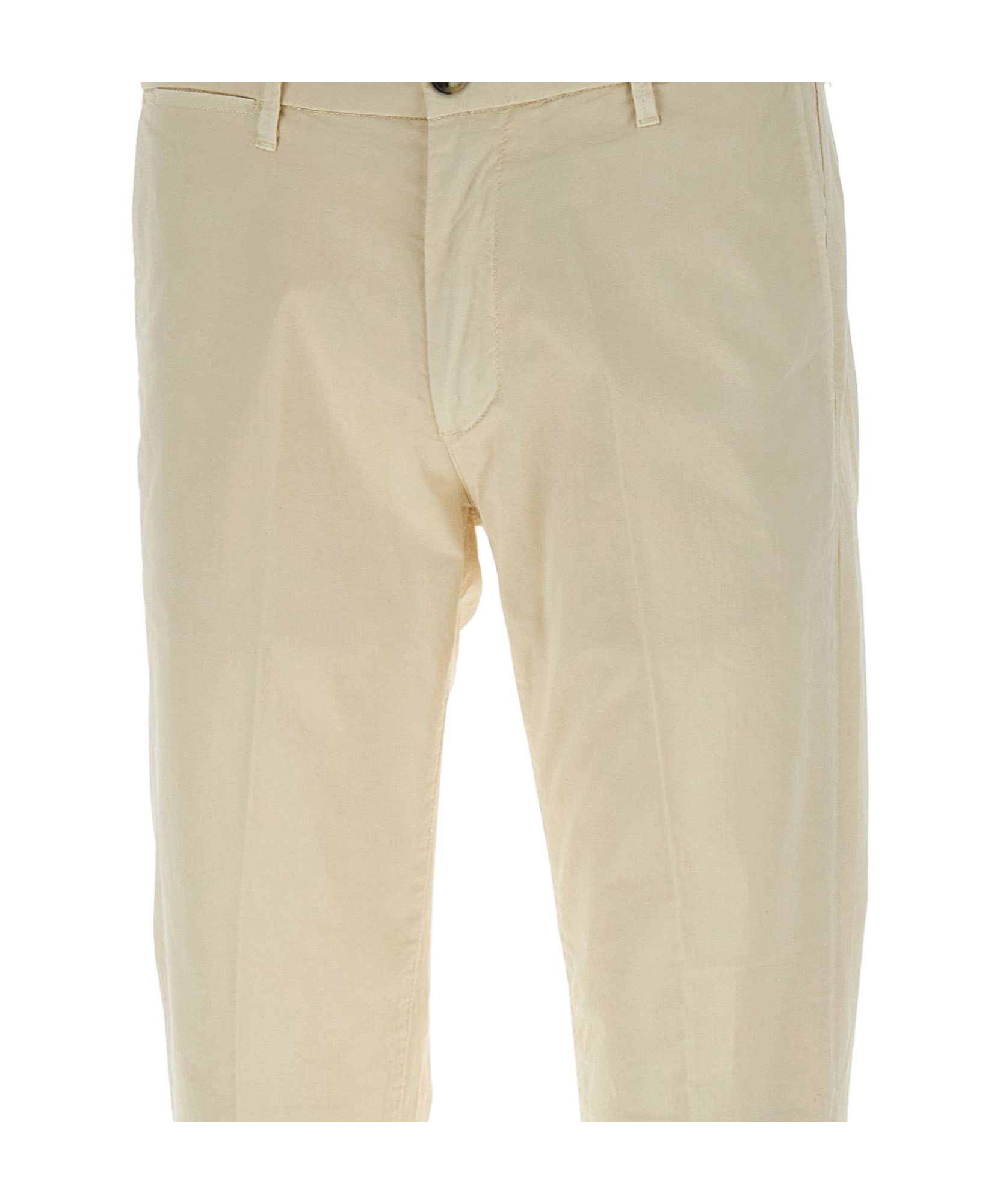 Re-hash Belt-loop Casual Pants In Nude