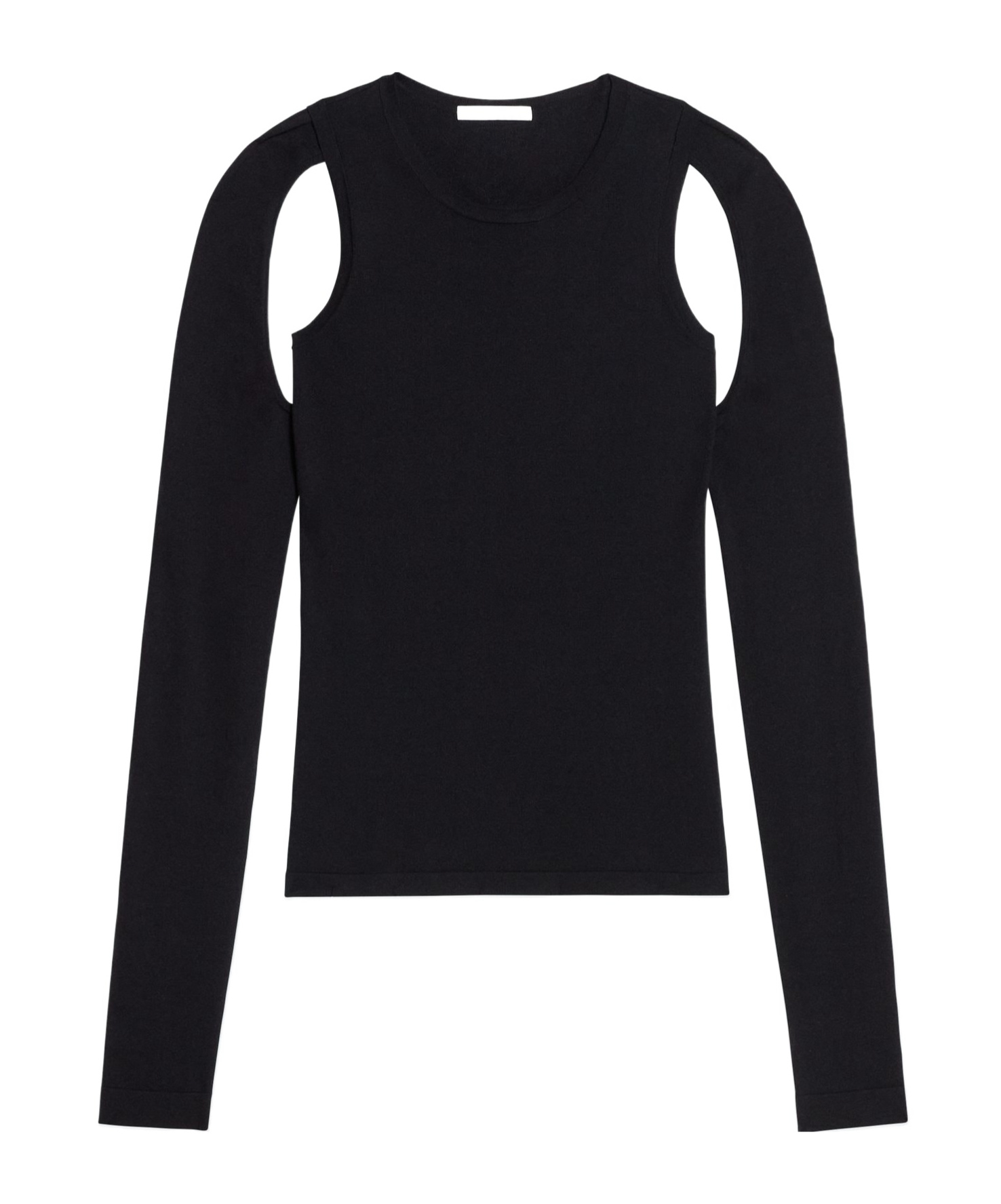 HELMUT LANG HELMUT LANG CUT OUT KNITTED JUMPER