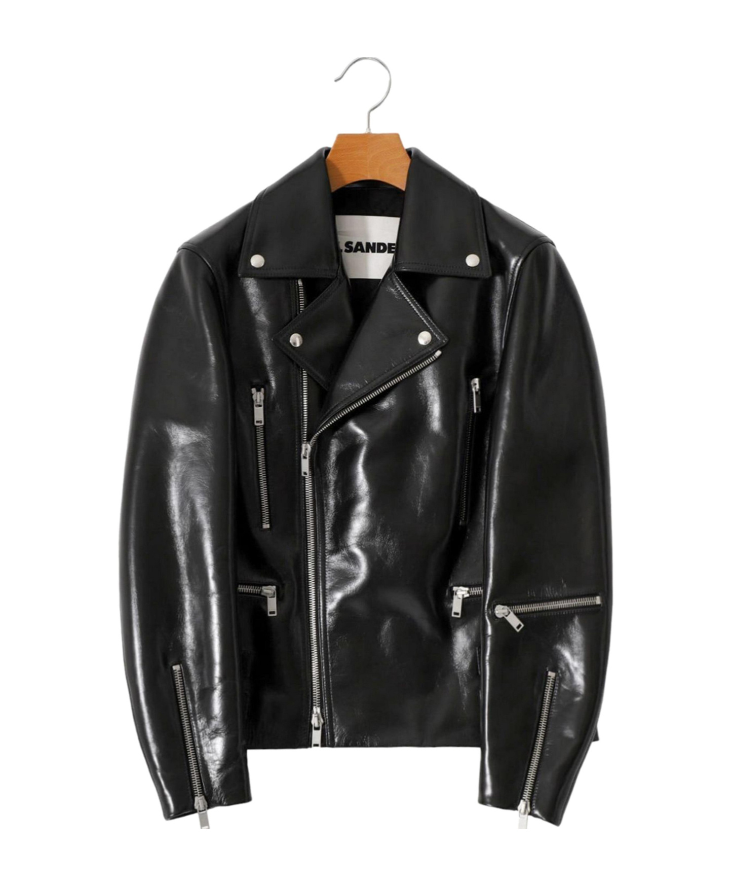 Jil Sander Long-sleeved Jacket In Black