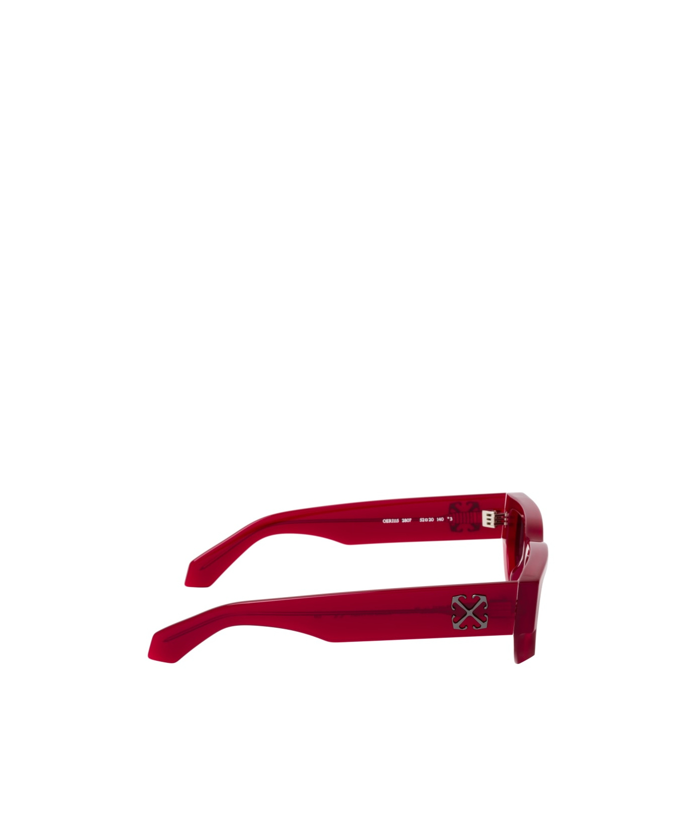 Off-white Irregular Frame Sunglasses In Black