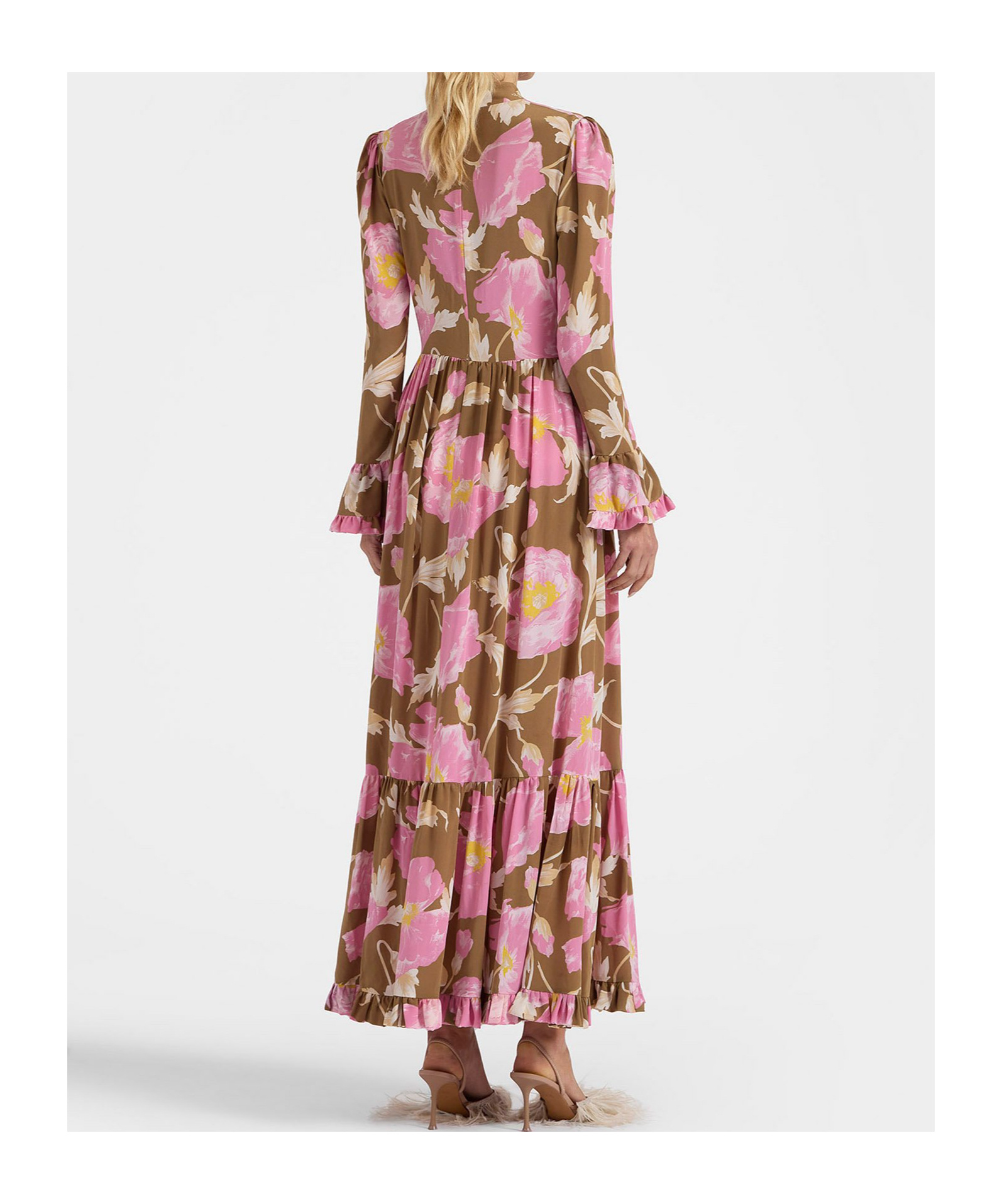 La Doublej La Double J Visconti Dress In Pink