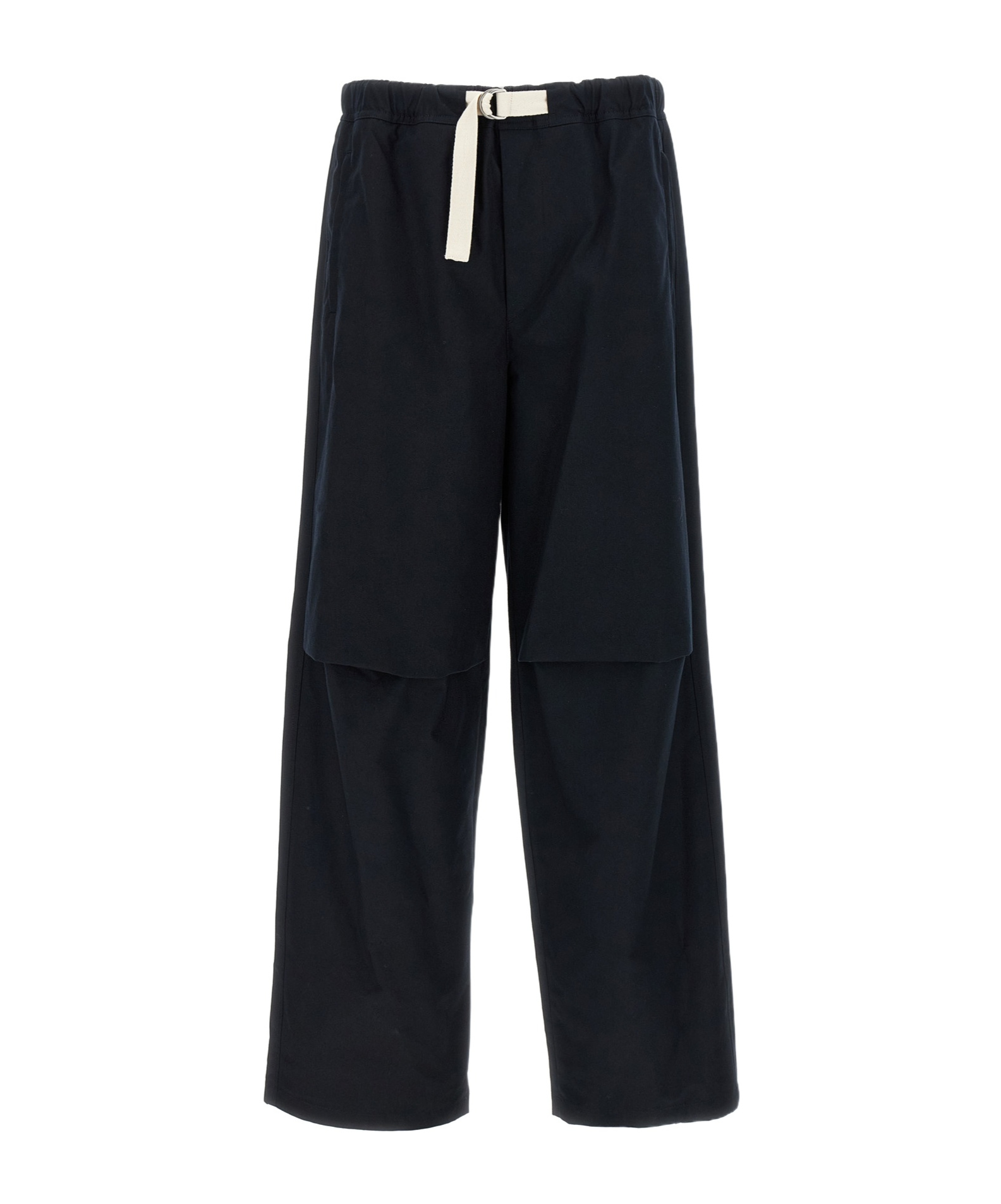 Jil Sander Trousers Cargo Adjustable Cuffs In Dark Blue
