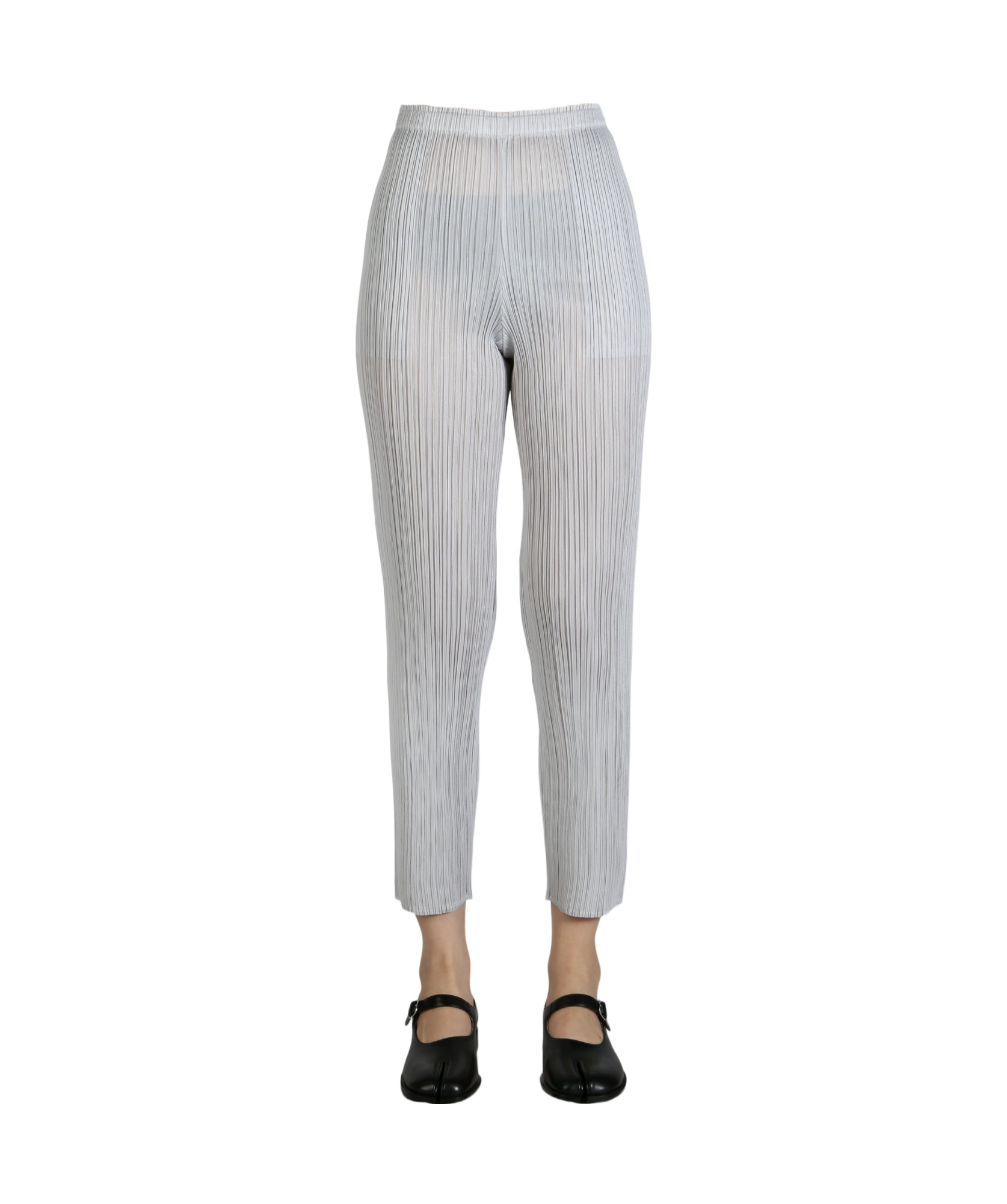 Issey Miyake Basics Pants In Light Grey