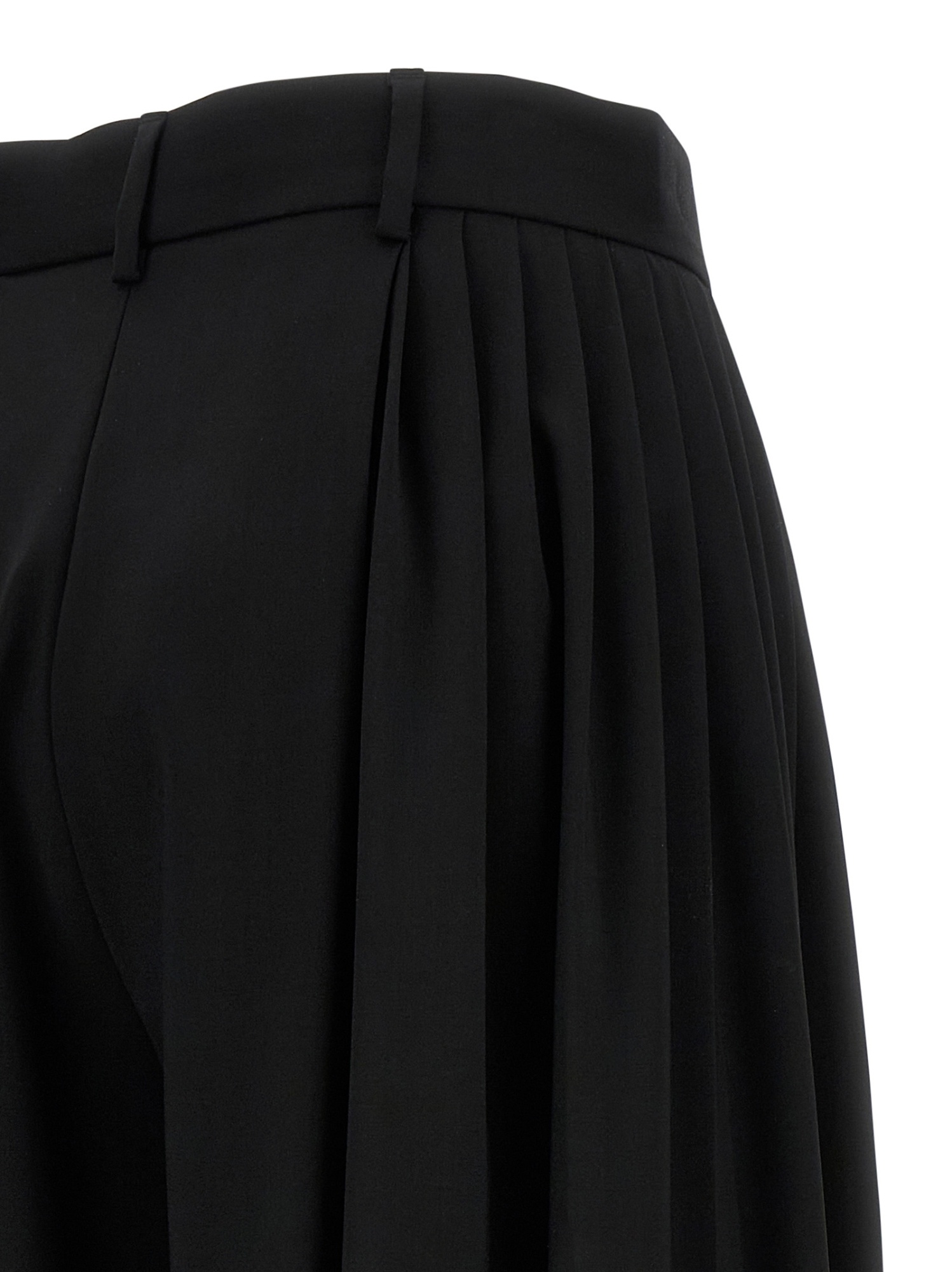 Giuseppe Di Morabito Virgin Wool Skirt In Black