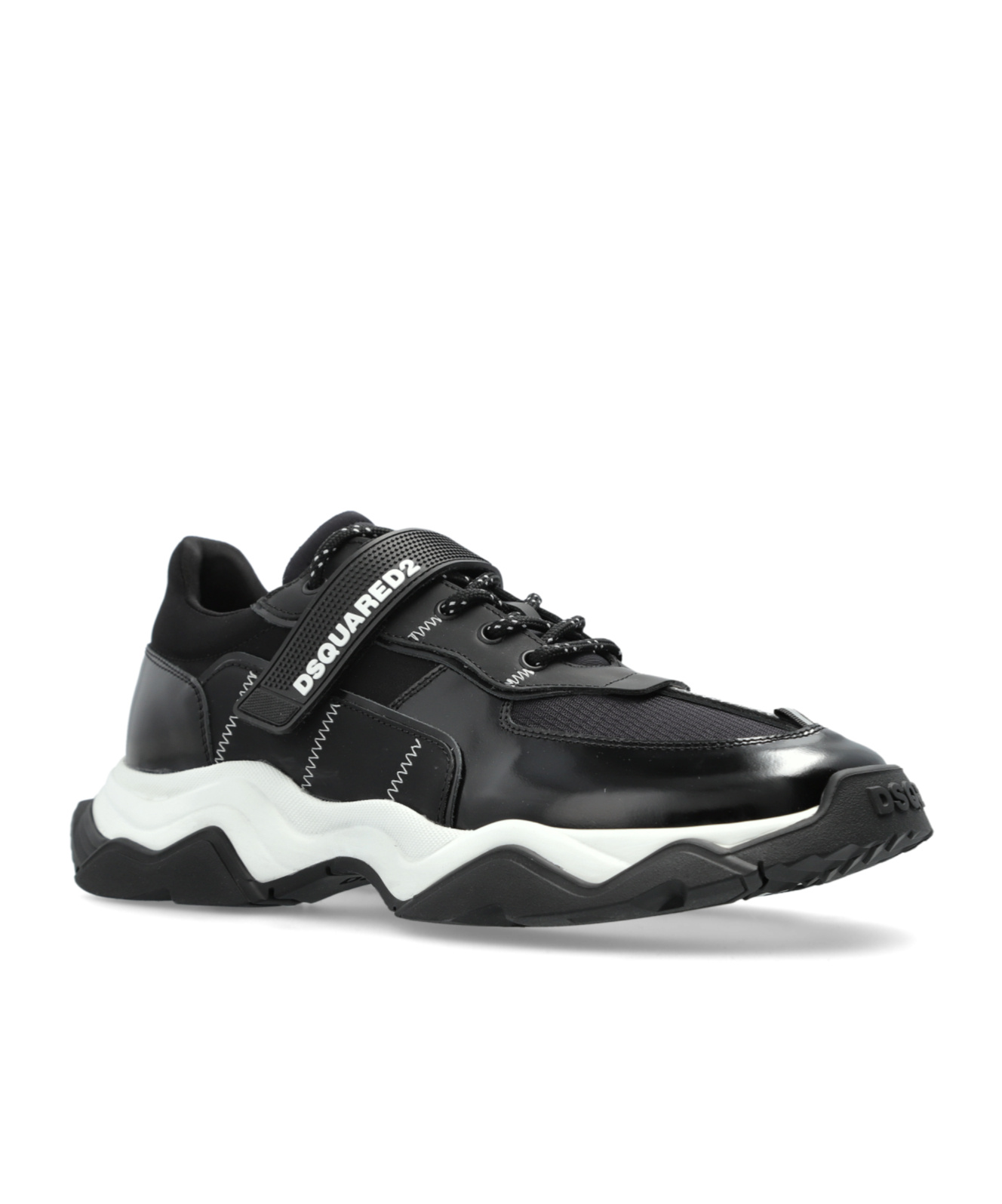 Dsquared2 Lace-up Sneakers In Black