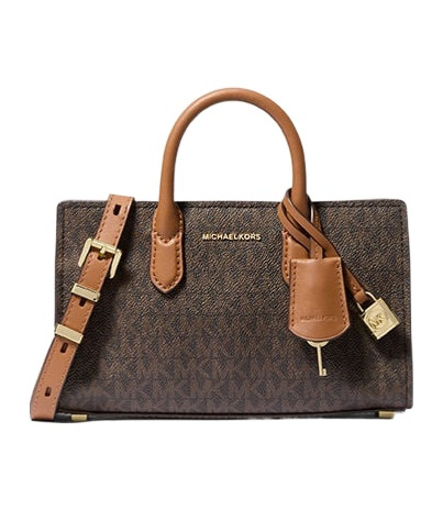 Michael Kors Michael Scarlett East West Satchel Bag In Brown