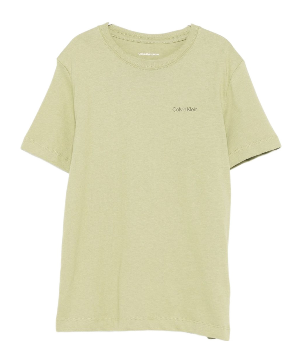 Calvin Klein Jeans Est.1978 Crew Neck T-shirt In Green