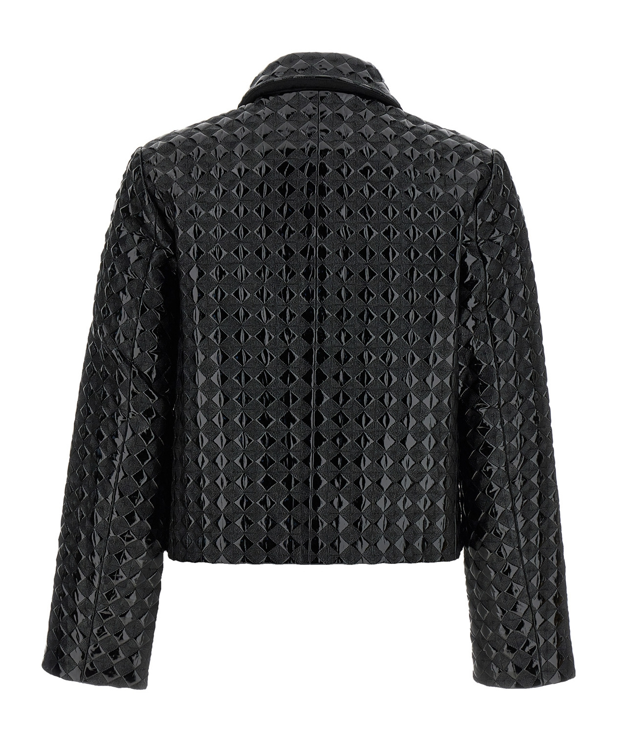 Shop Pinko Leopardi Jacket In Black