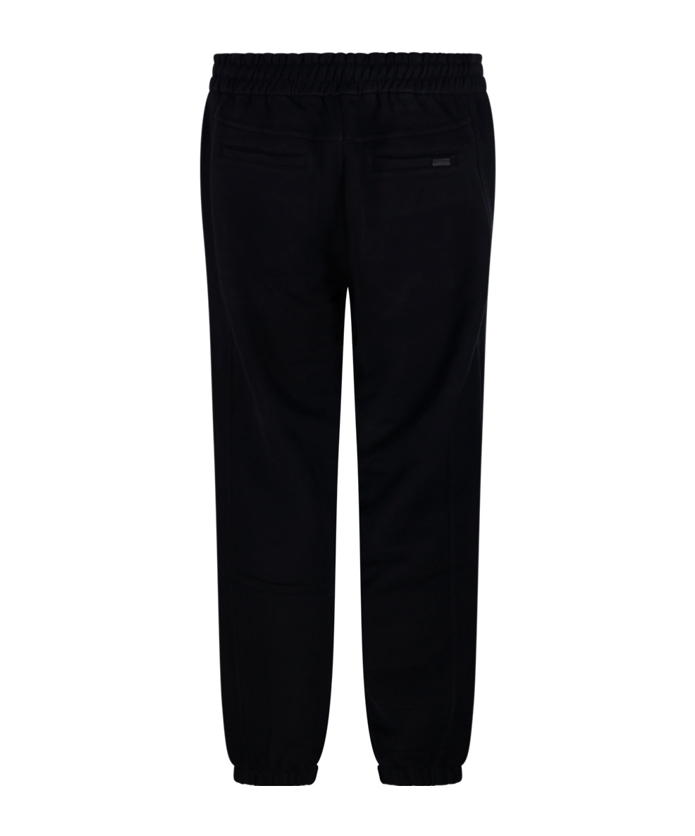 Saint Laurent Glossy-finish Track Pants In Black