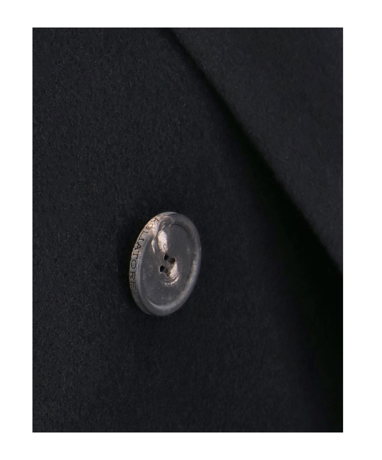 Tagliatore Waist Belted Lapel Buttoned Jacket In Black
