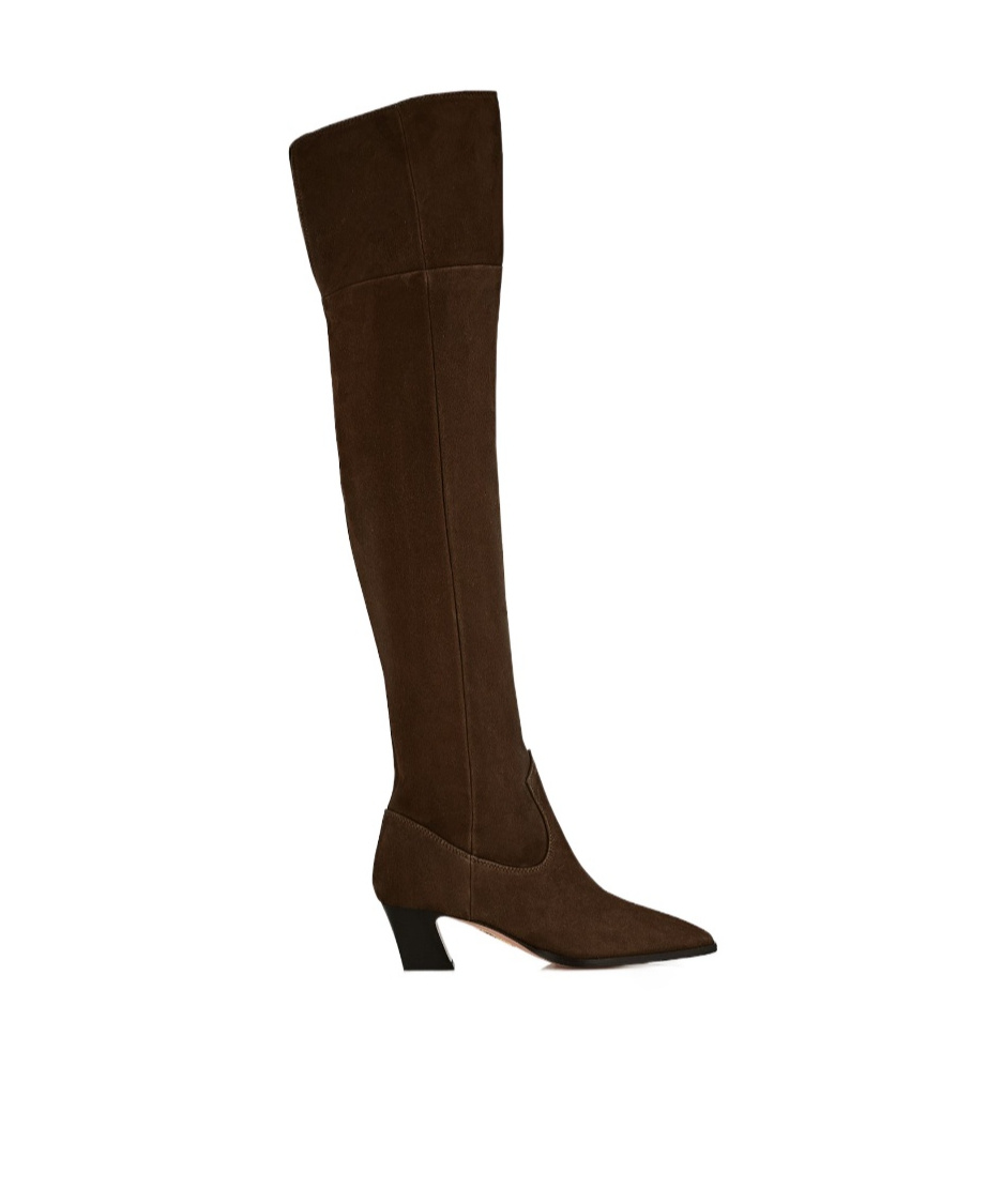 Aquazzura Nomad Otk Boot 50 In Brown