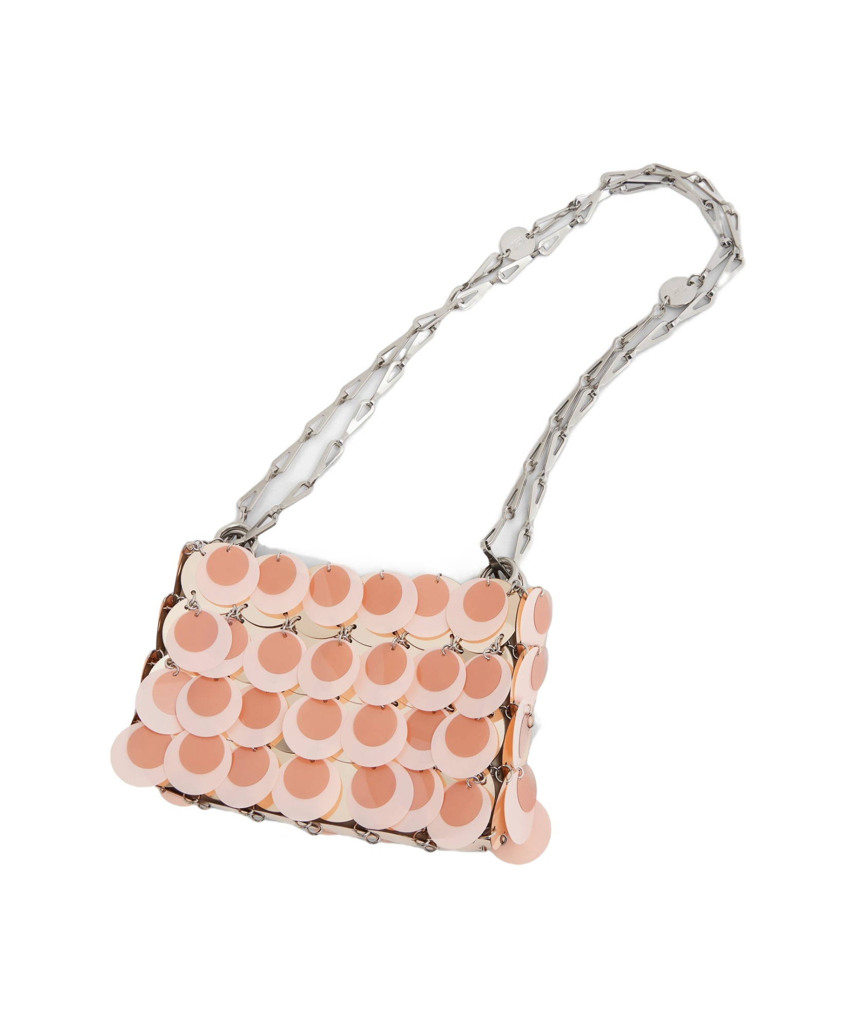 Rabanne Sparkle Nano Bag In Pink