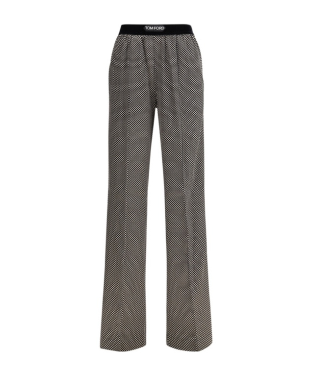 TOM FORD POLKA DOT-PRINT TROUSERS