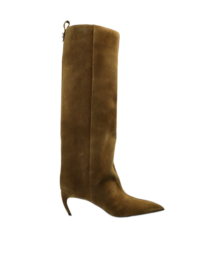 Attico Lea Boots In Brown
