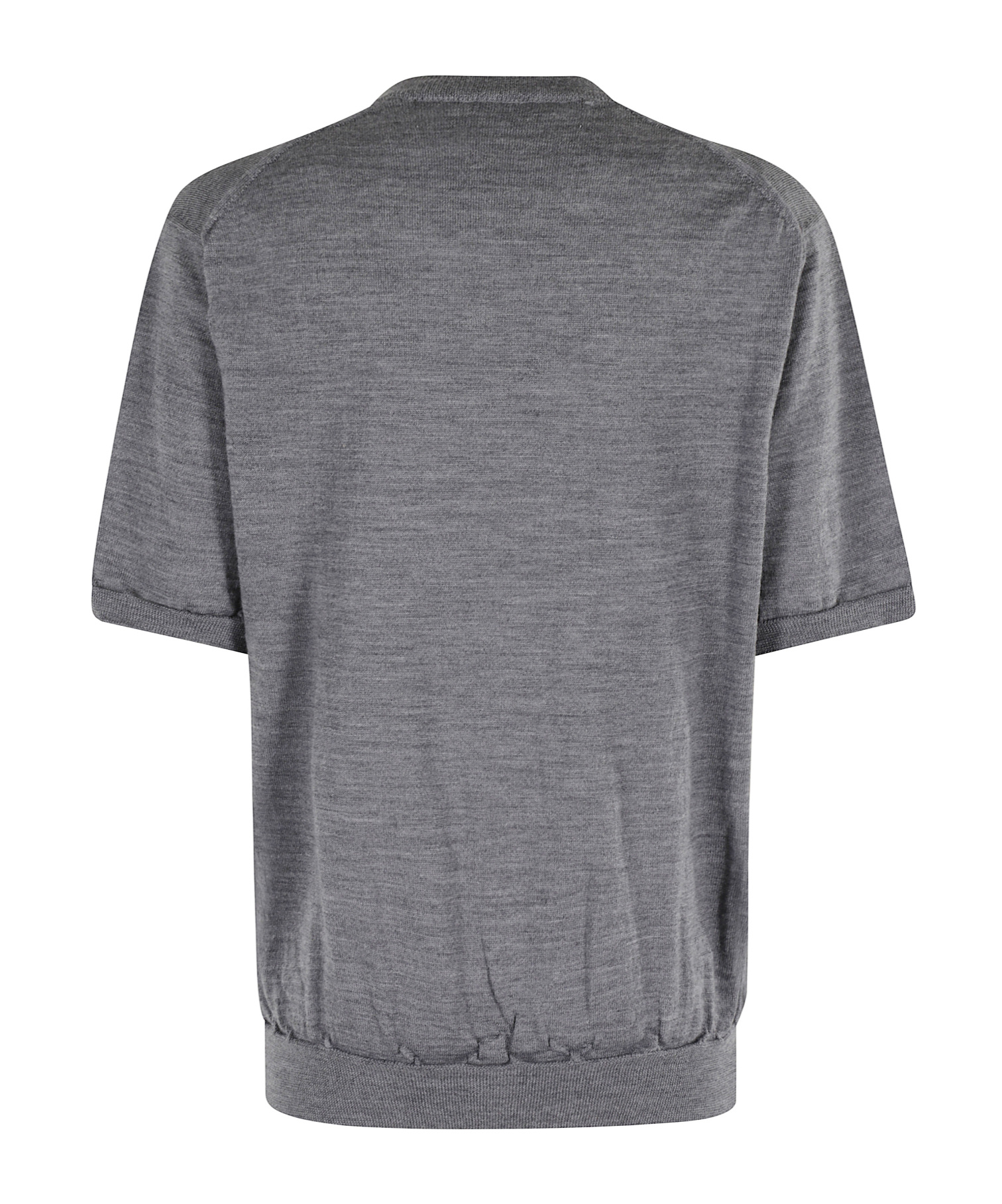 Comme Des Garçons Play Heart-patch Wool Cardigan In Gray