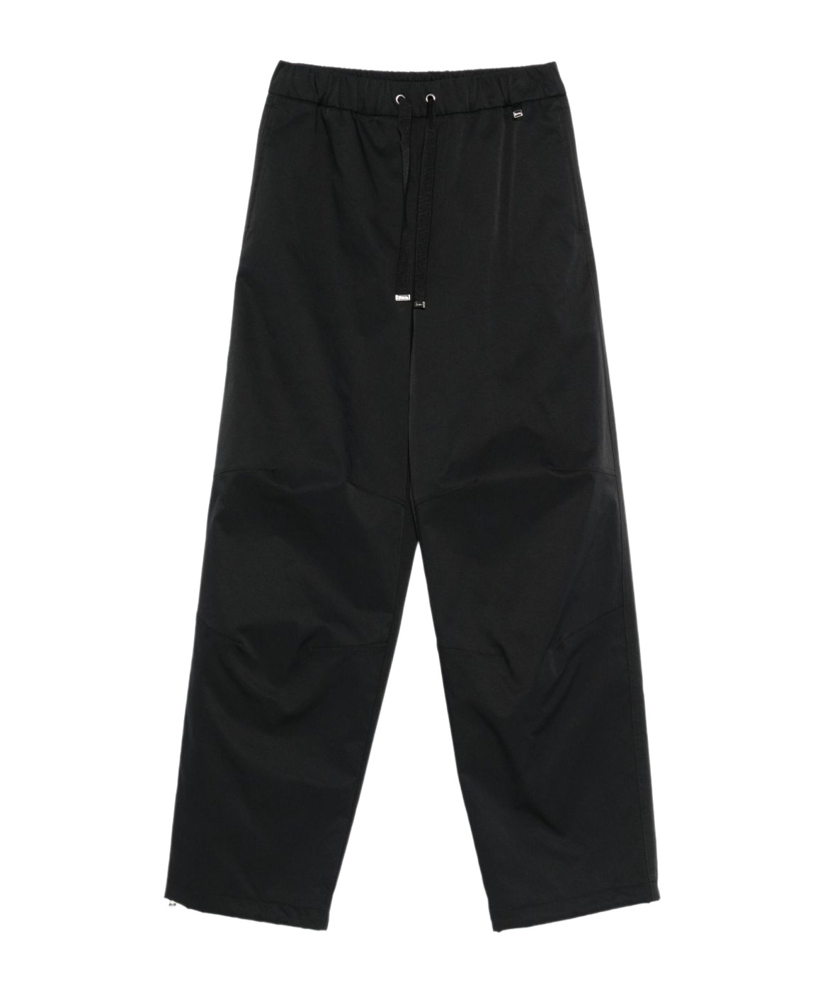 Herno Drawstring-ankle Track Pants In Black