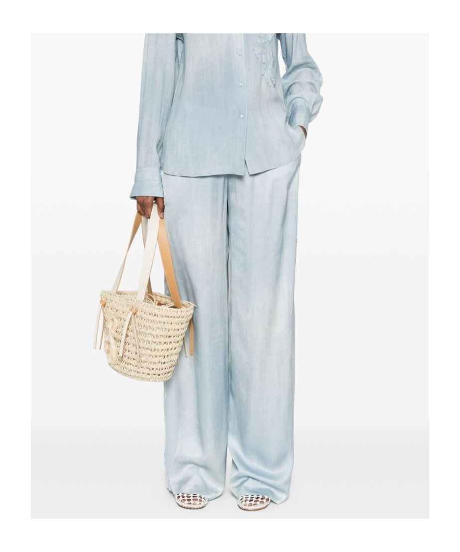 Shop Ermanno Scervino Drawstring Casual Pants