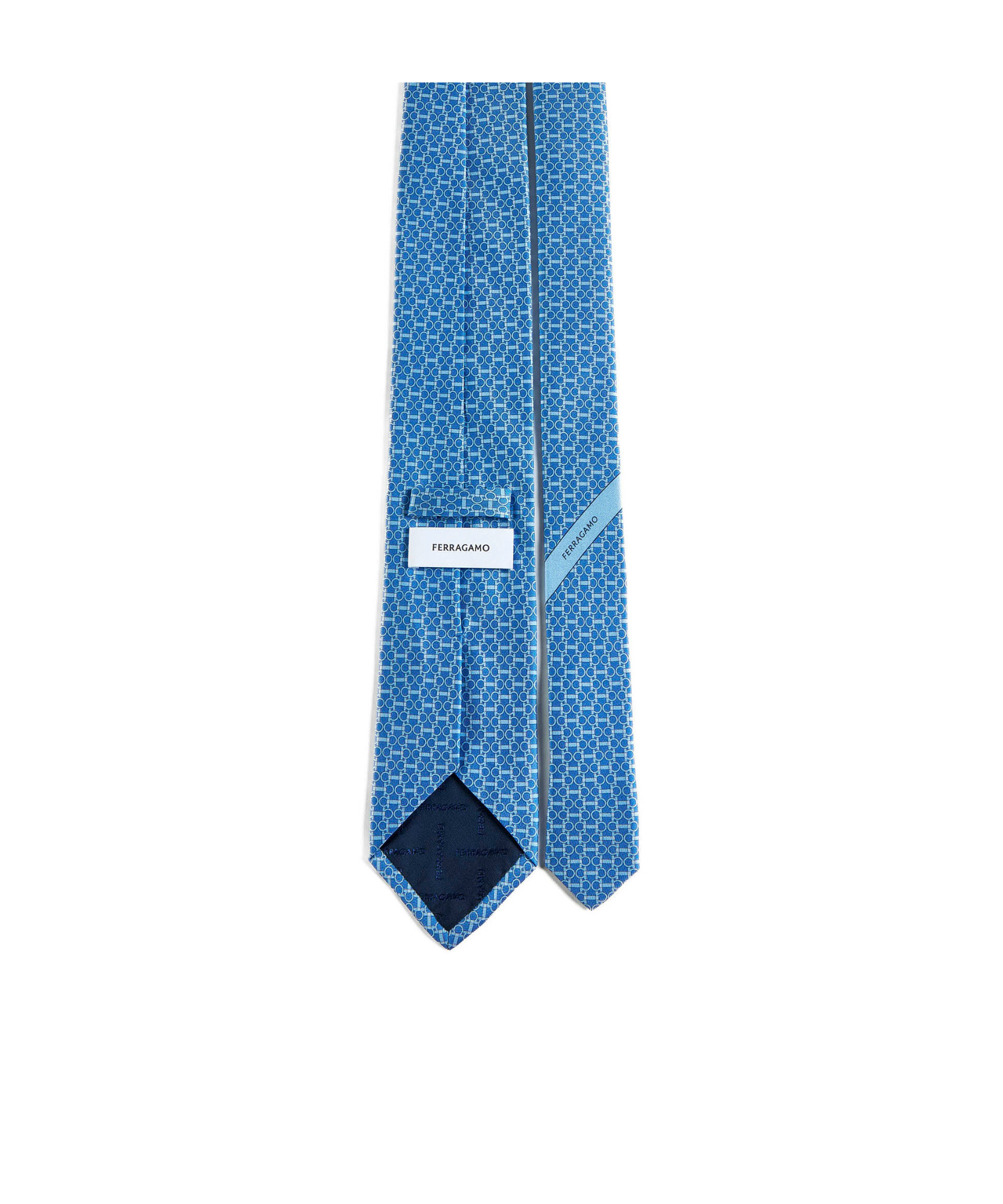 Ferragamo Tie In Blue