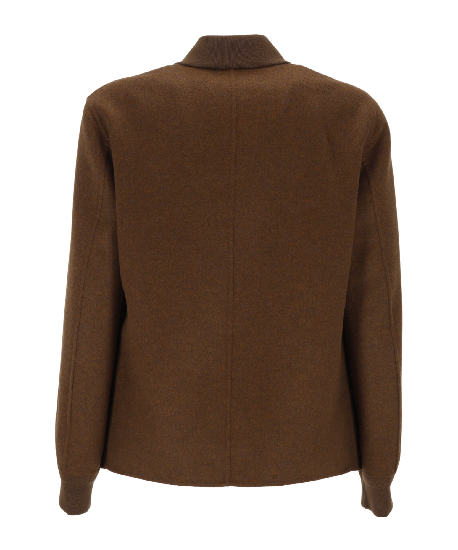 Loro Piana Long-sleeved Casual Jacket In Brown