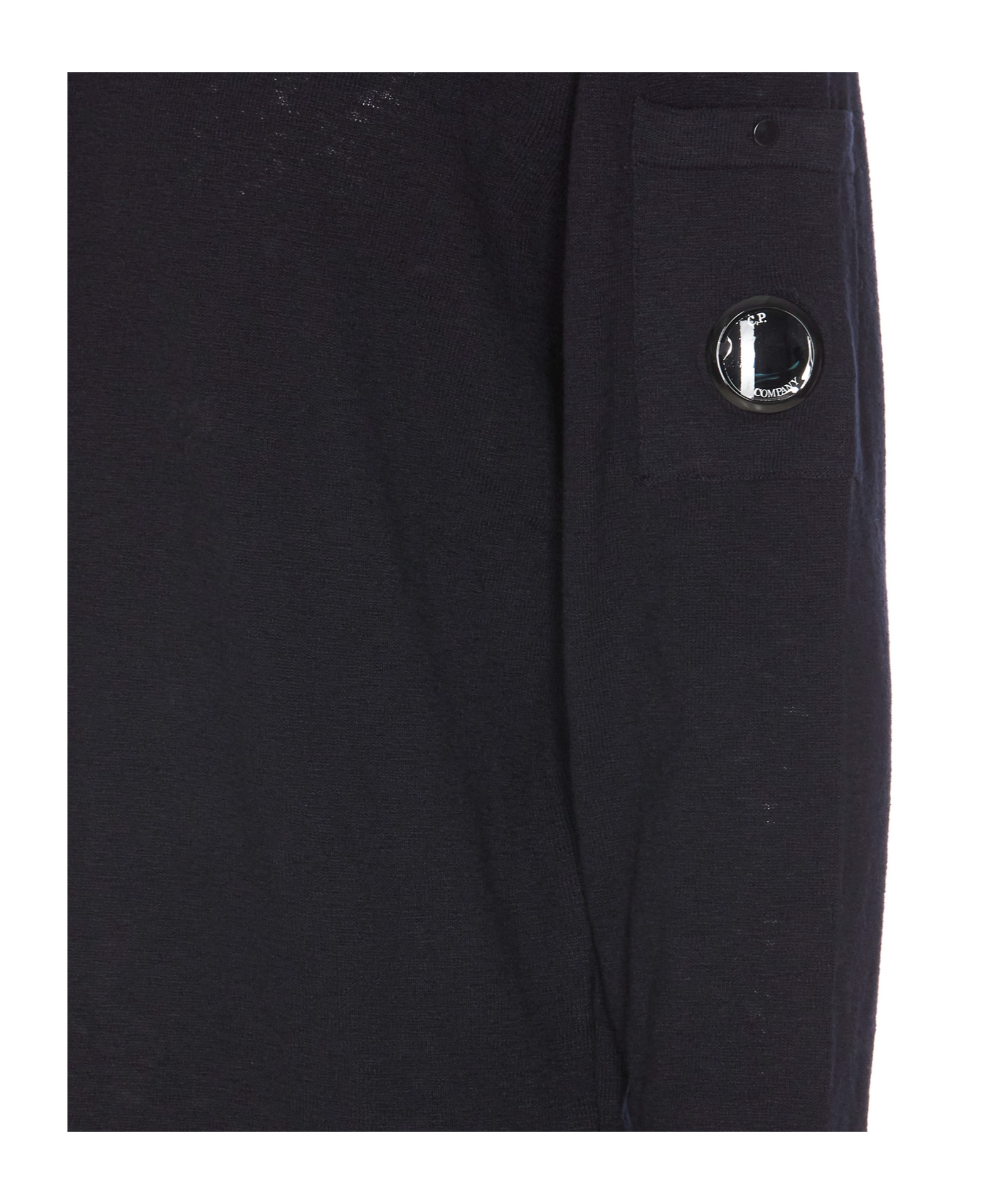 C.p. Company Cotton Crewneck Sweatshirt In Black