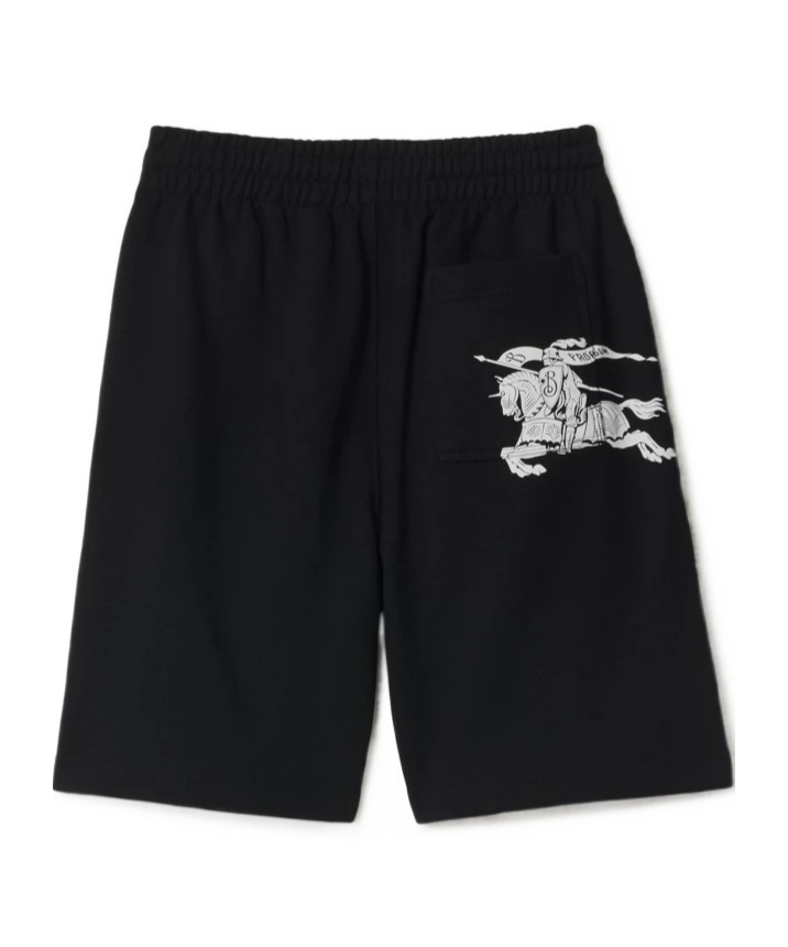 Burberry Equestrian Knight Straight Leg Shorts