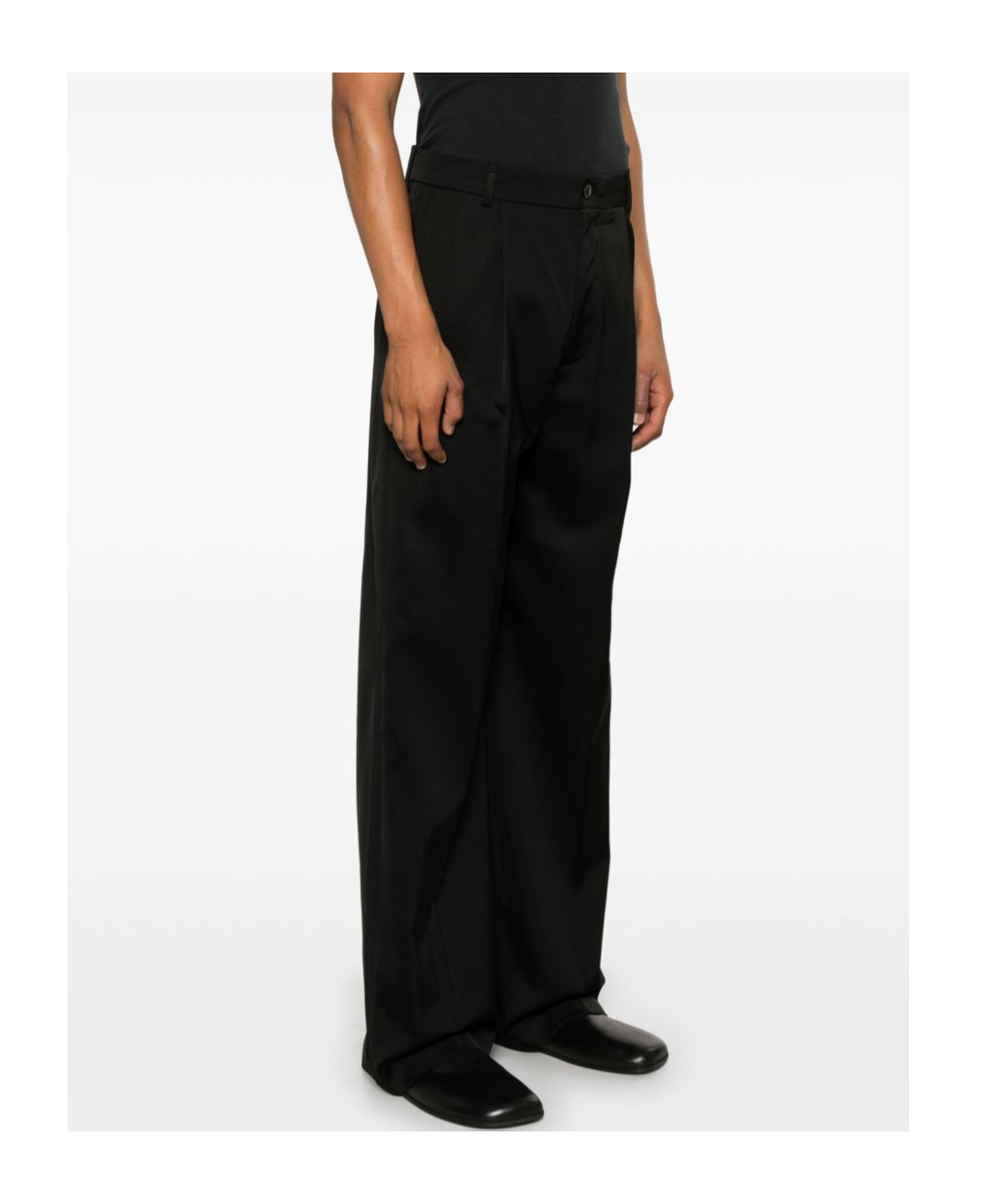 Dries Van Noten Belt Loops Slacks