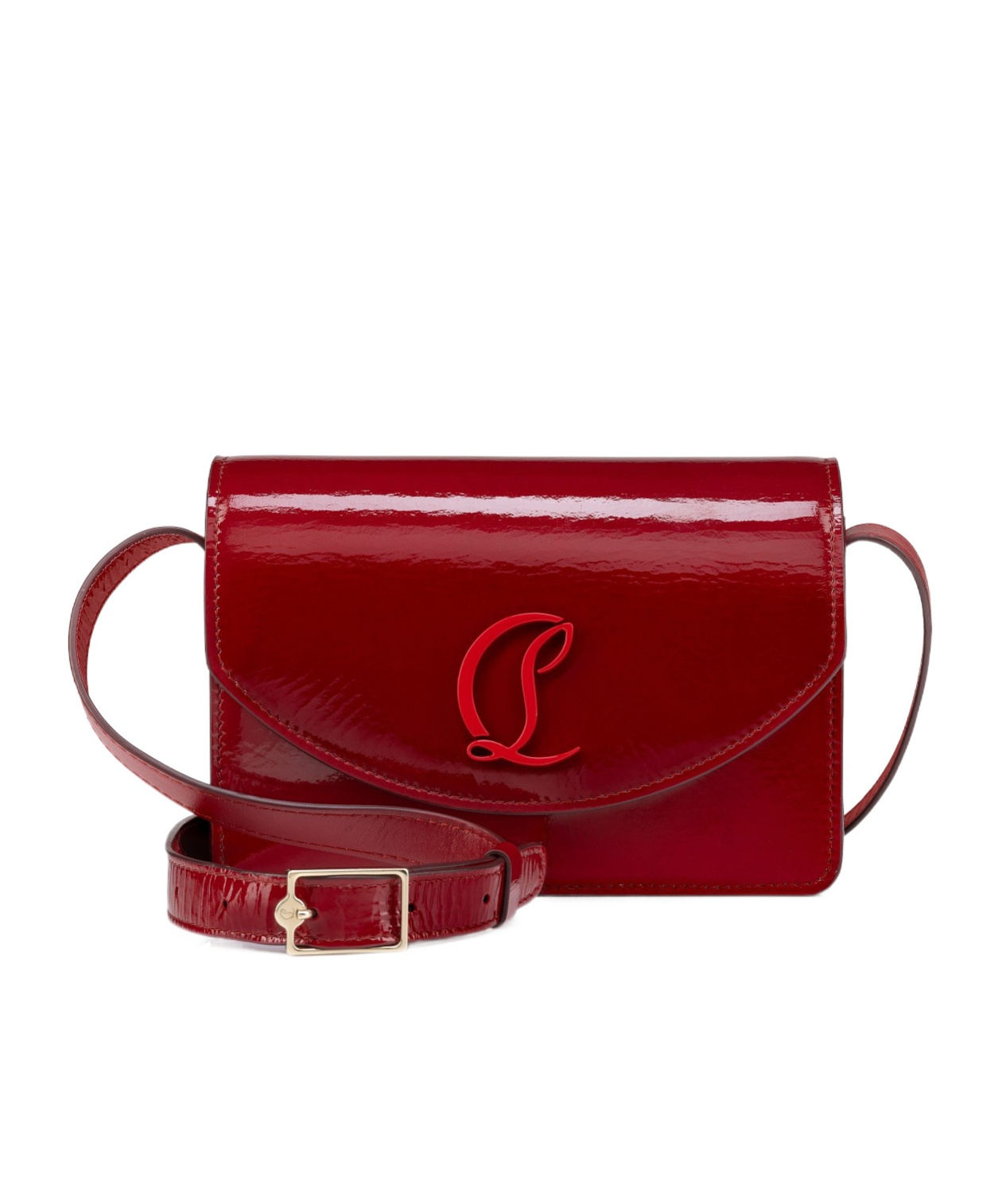 Christian Louboutin Loubi54 Cross-body Bag In Red