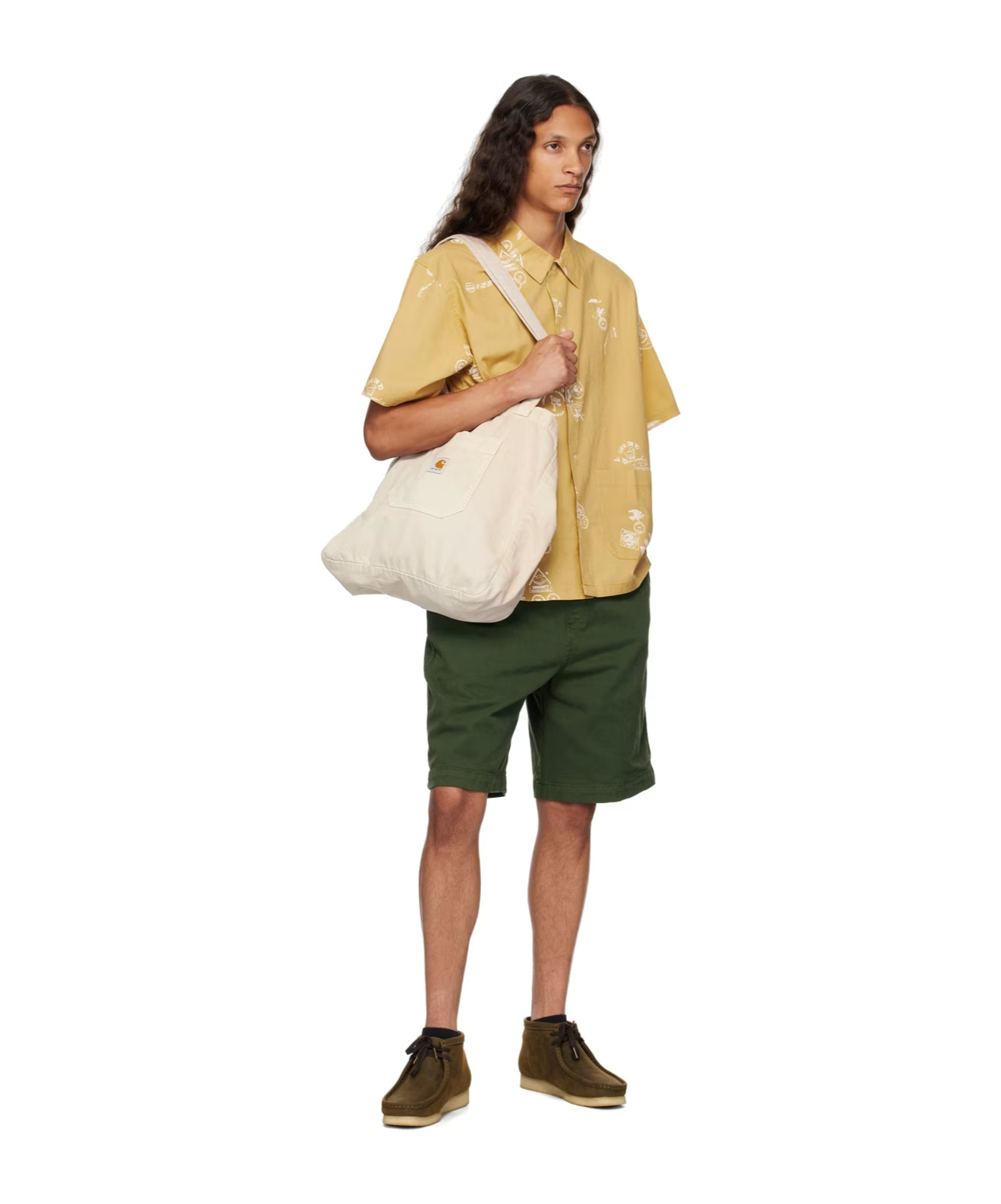 Carhartt Printed Shirt In Nude