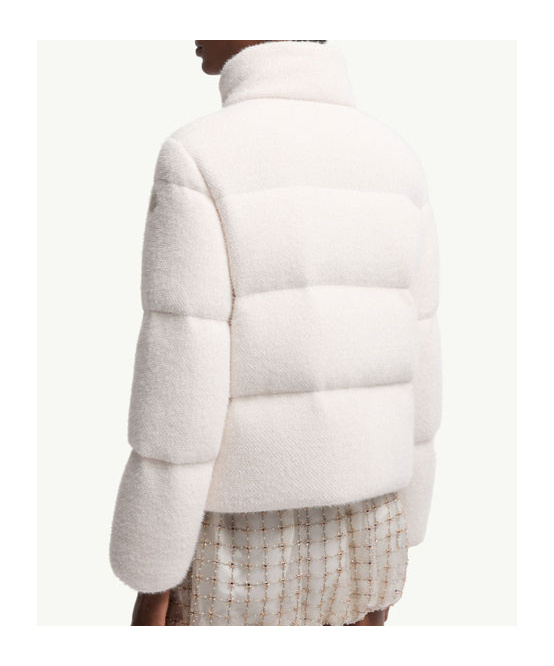 Moncler Mornas Short Down Jacket In White