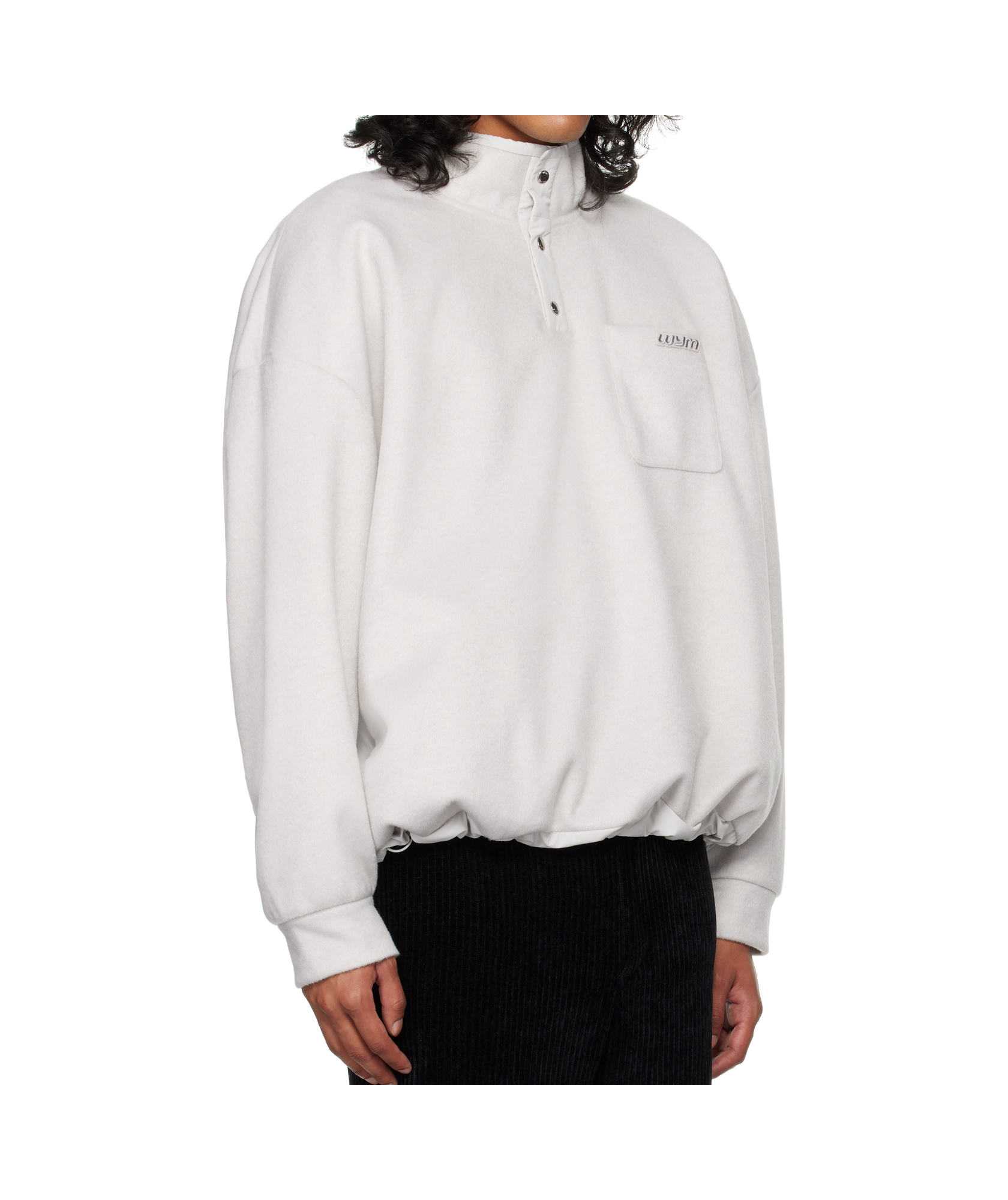 Wooyoungmi Long-sleeved Sweater In White