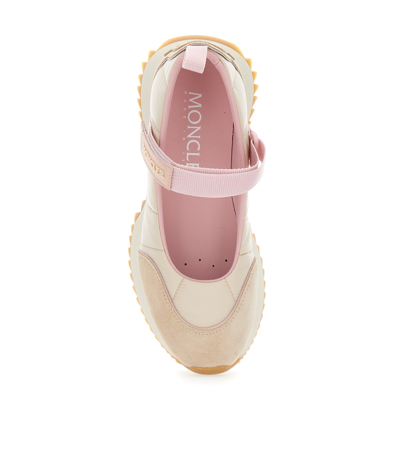 Moncler Pacey Ballet Ballerinas Shoes In Nude