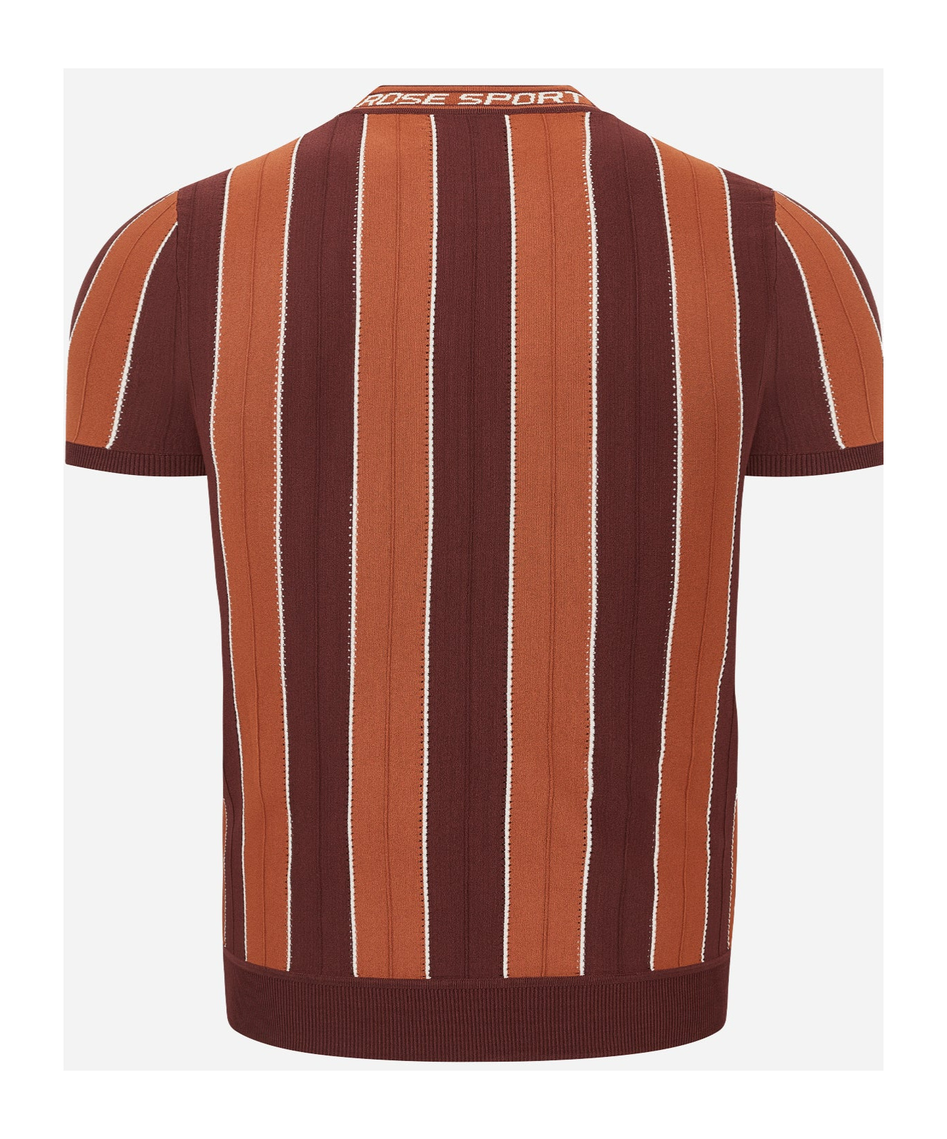 Shop Martine Rose Logo T-shirt In Red