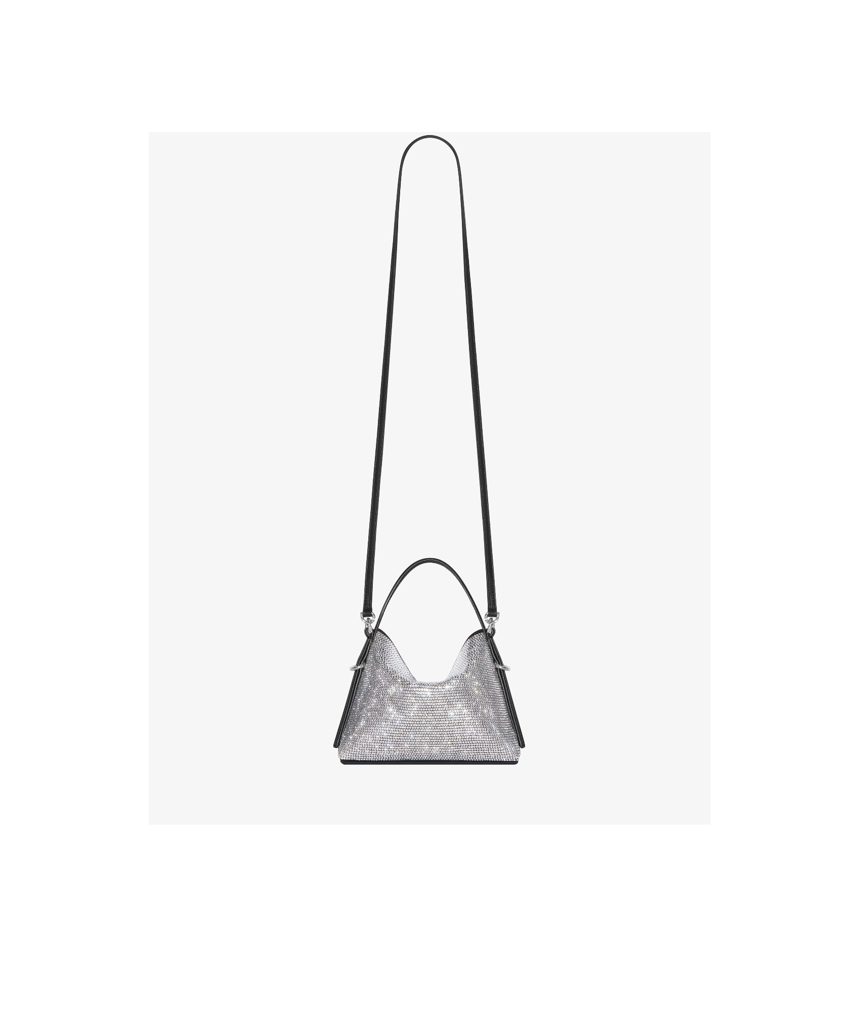 Givenchy Nano Voyou Shoulder Bag In Gray