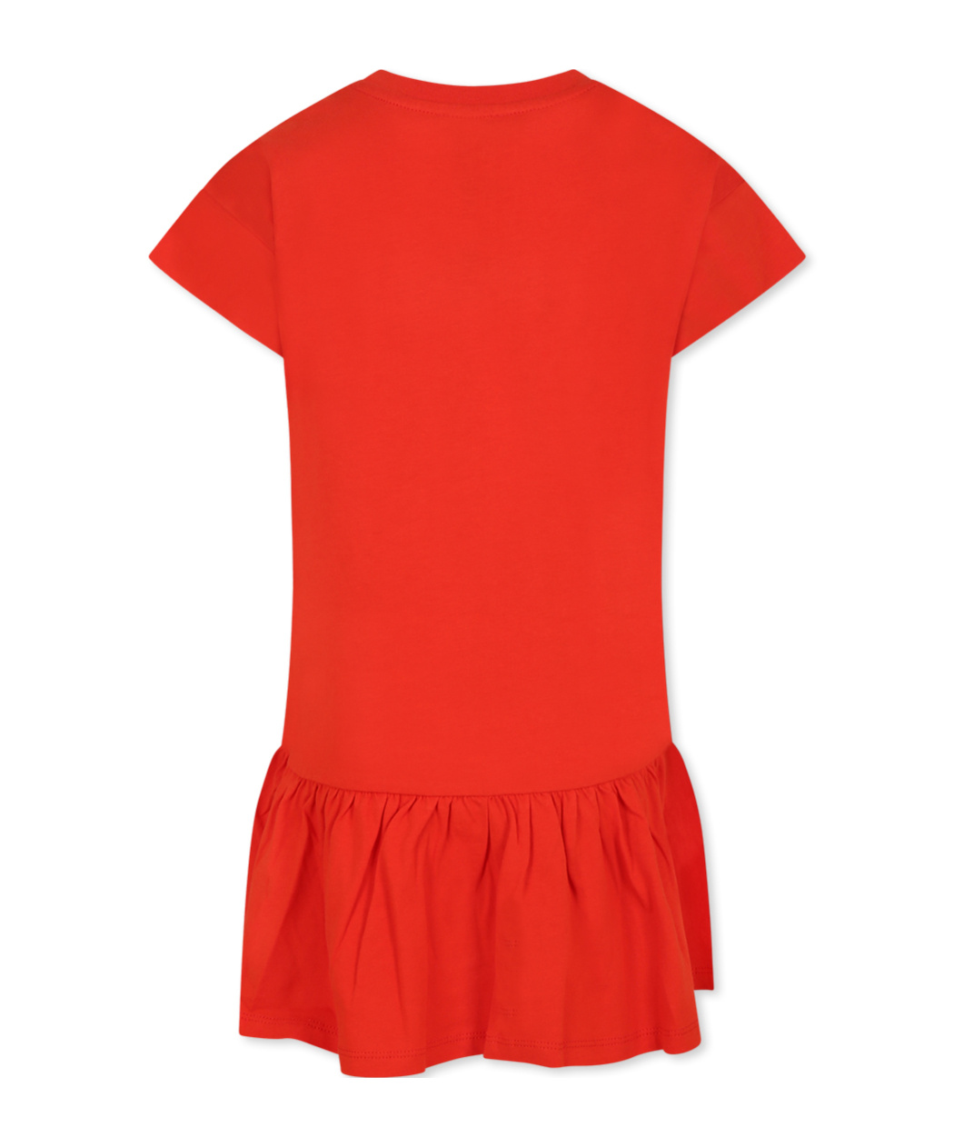 Kenzo Short Sleeve Dress In Red